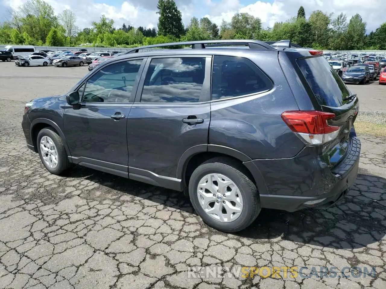 2 Photograph of a damaged car JF2SKACC7KH463306 SUBARU FORESTER 2019