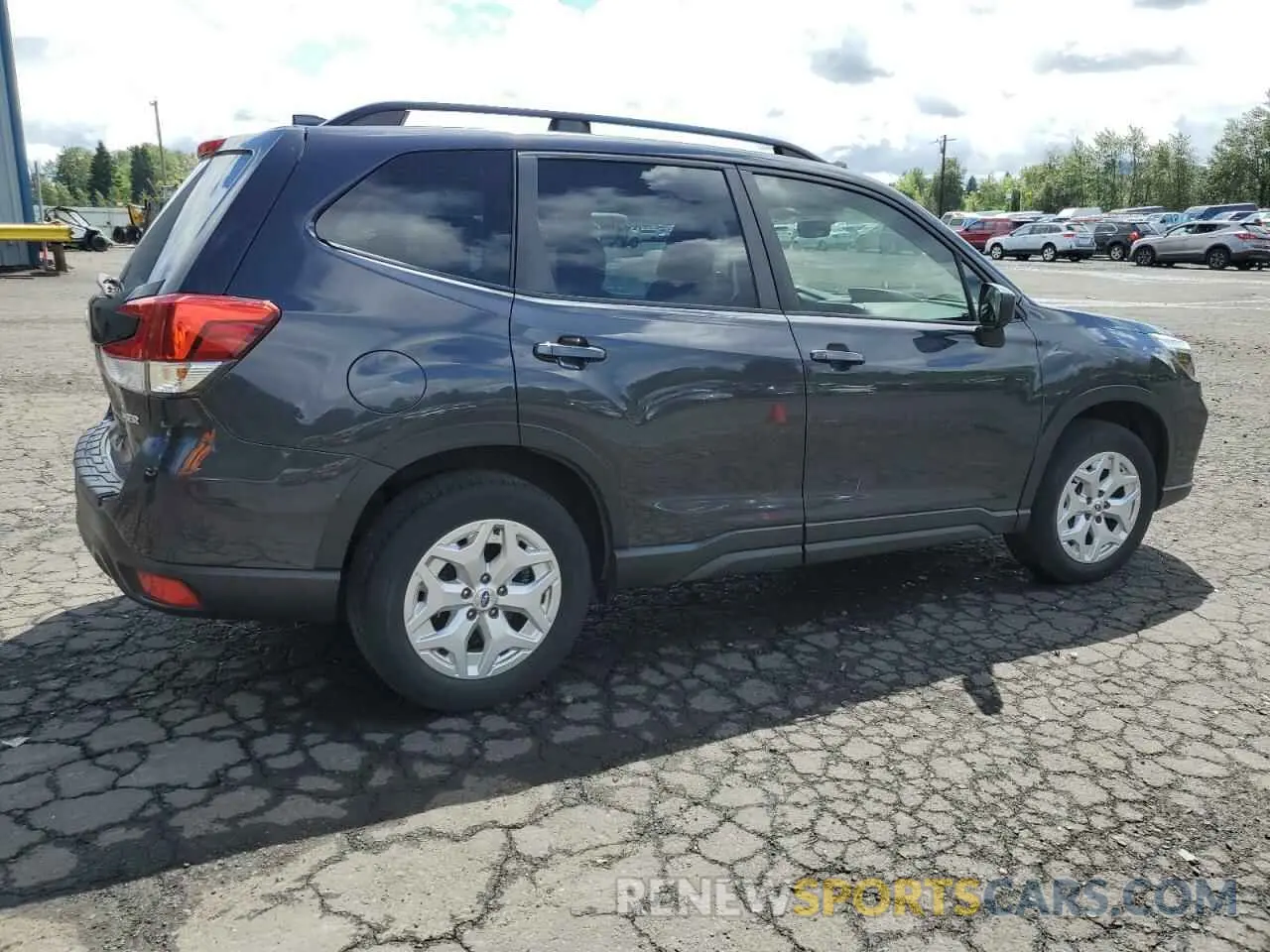 3 Photograph of a damaged car JF2SKACC7KH463306 SUBARU FORESTER 2019