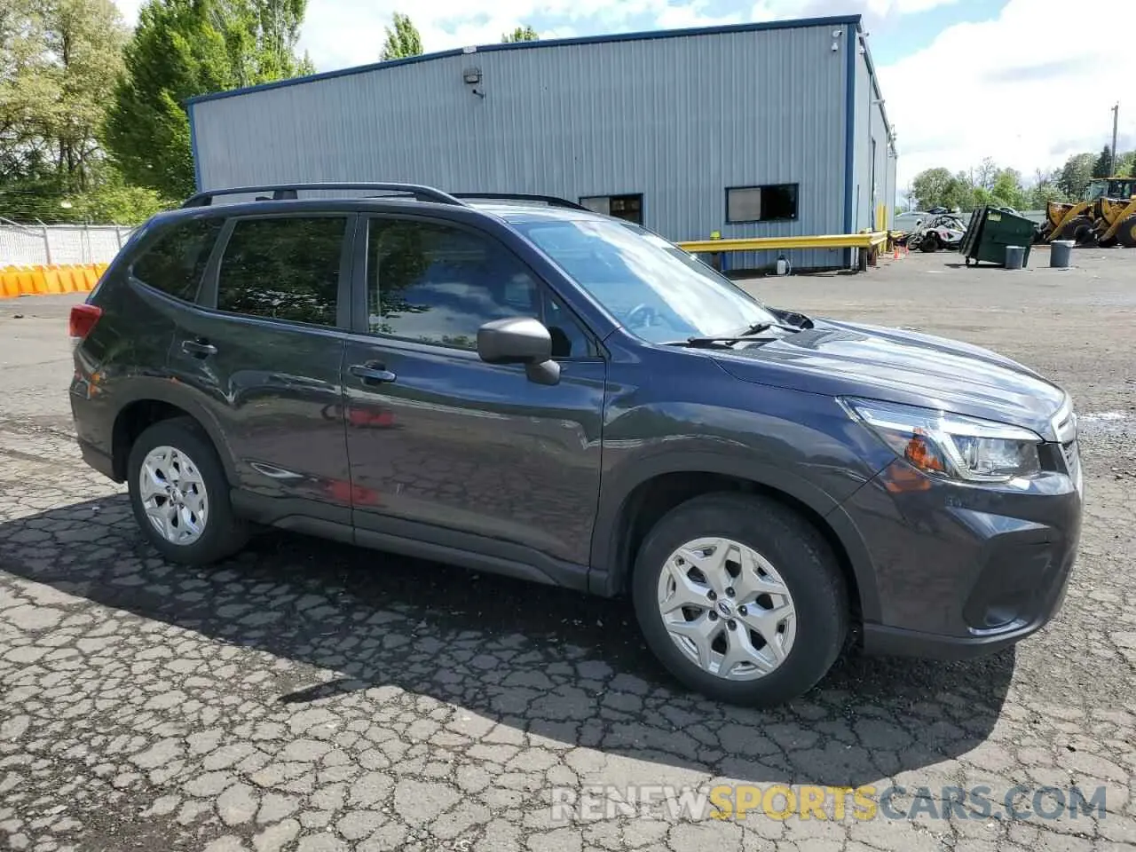 4 Photograph of a damaged car JF2SKACC7KH463306 SUBARU FORESTER 2019