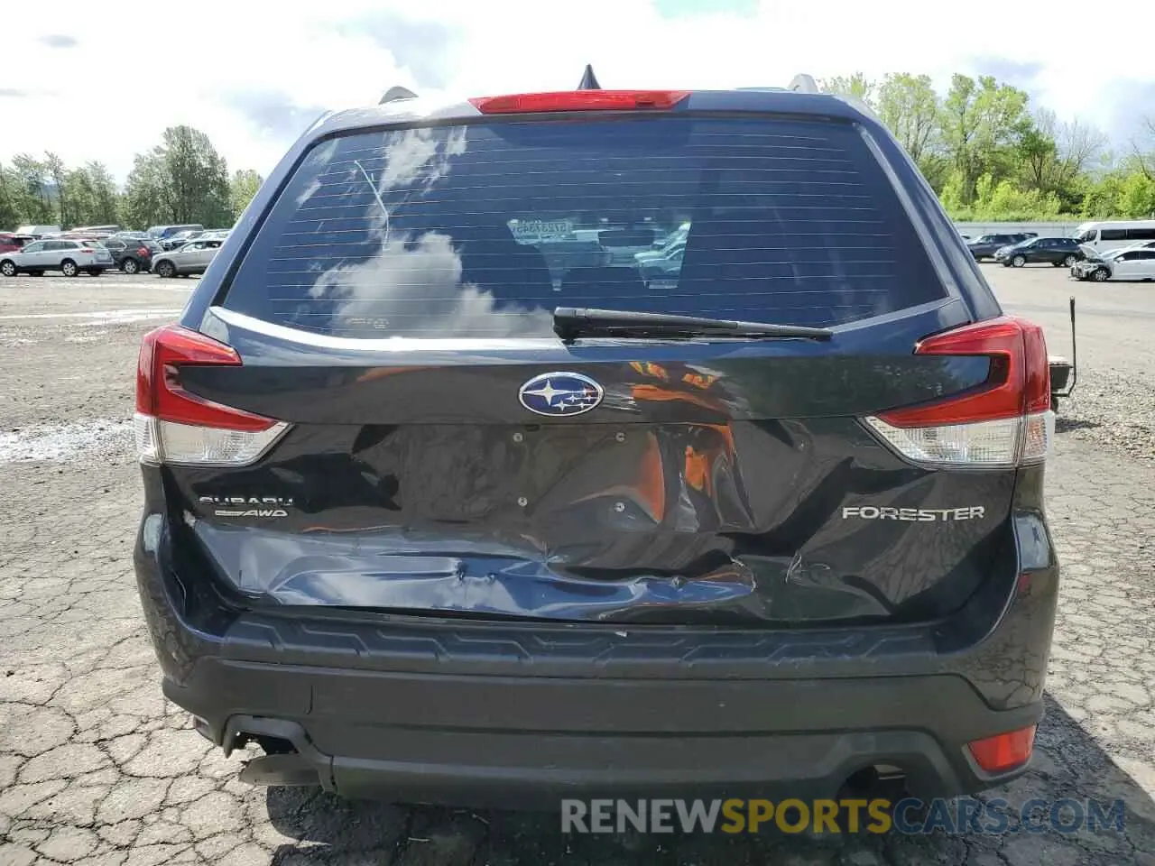 6 Photograph of a damaged car JF2SKACC7KH463306 SUBARU FORESTER 2019
