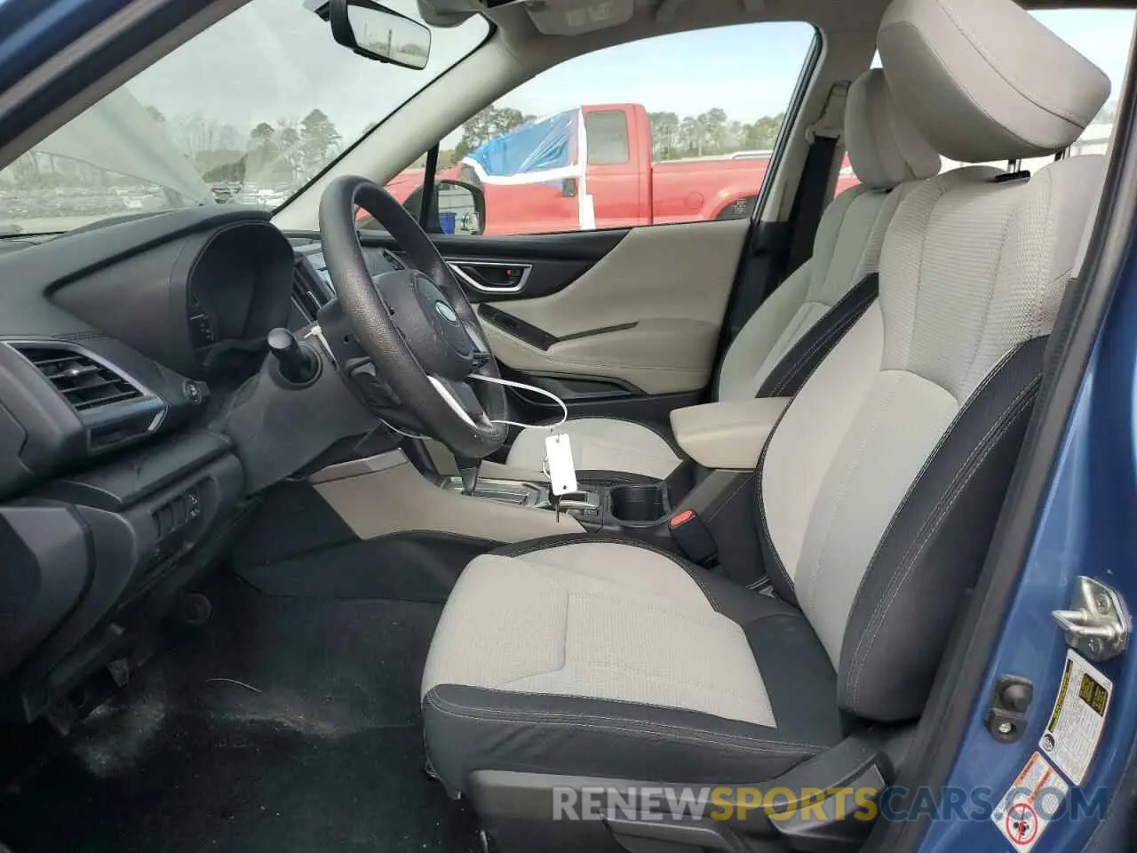 7 Photograph of a damaged car JF2SKACC7KH541275 SUBARU FORESTER 2019