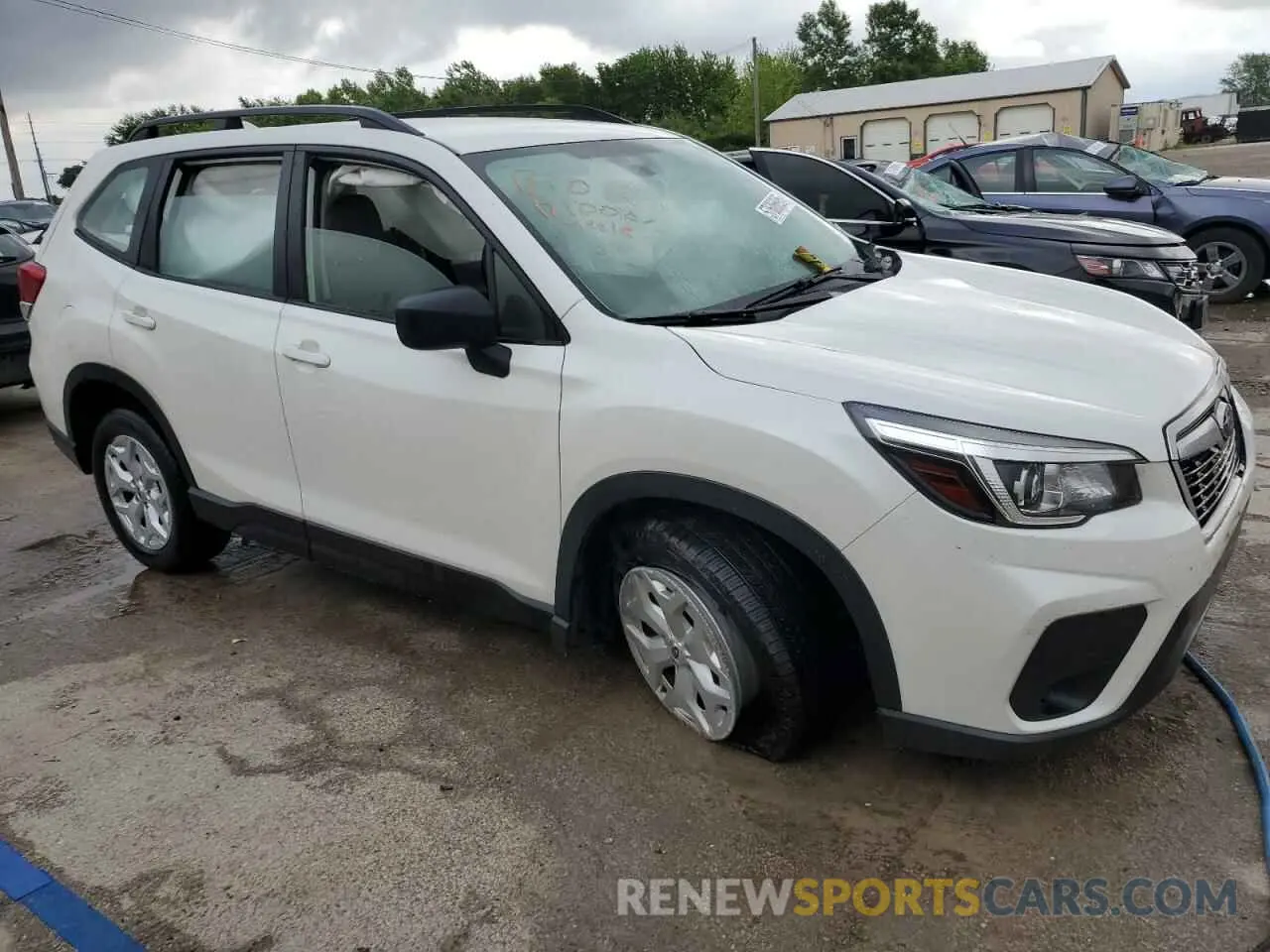 4 Photograph of a damaged car JF2SKACC8KH408248 SUBARU FORESTER 2019