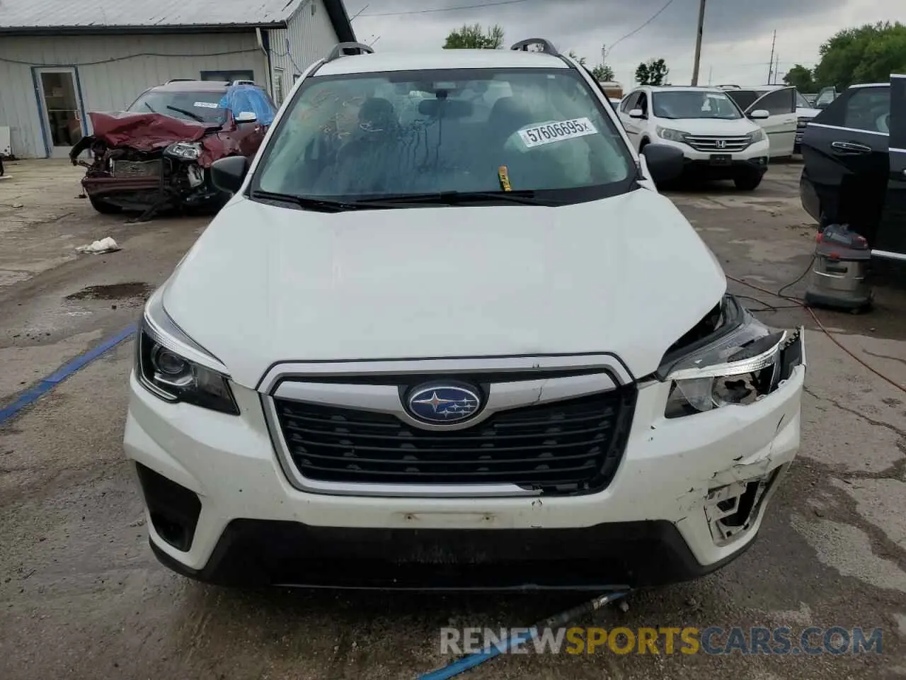 5 Photograph of a damaged car JF2SKACC8KH408248 SUBARU FORESTER 2019