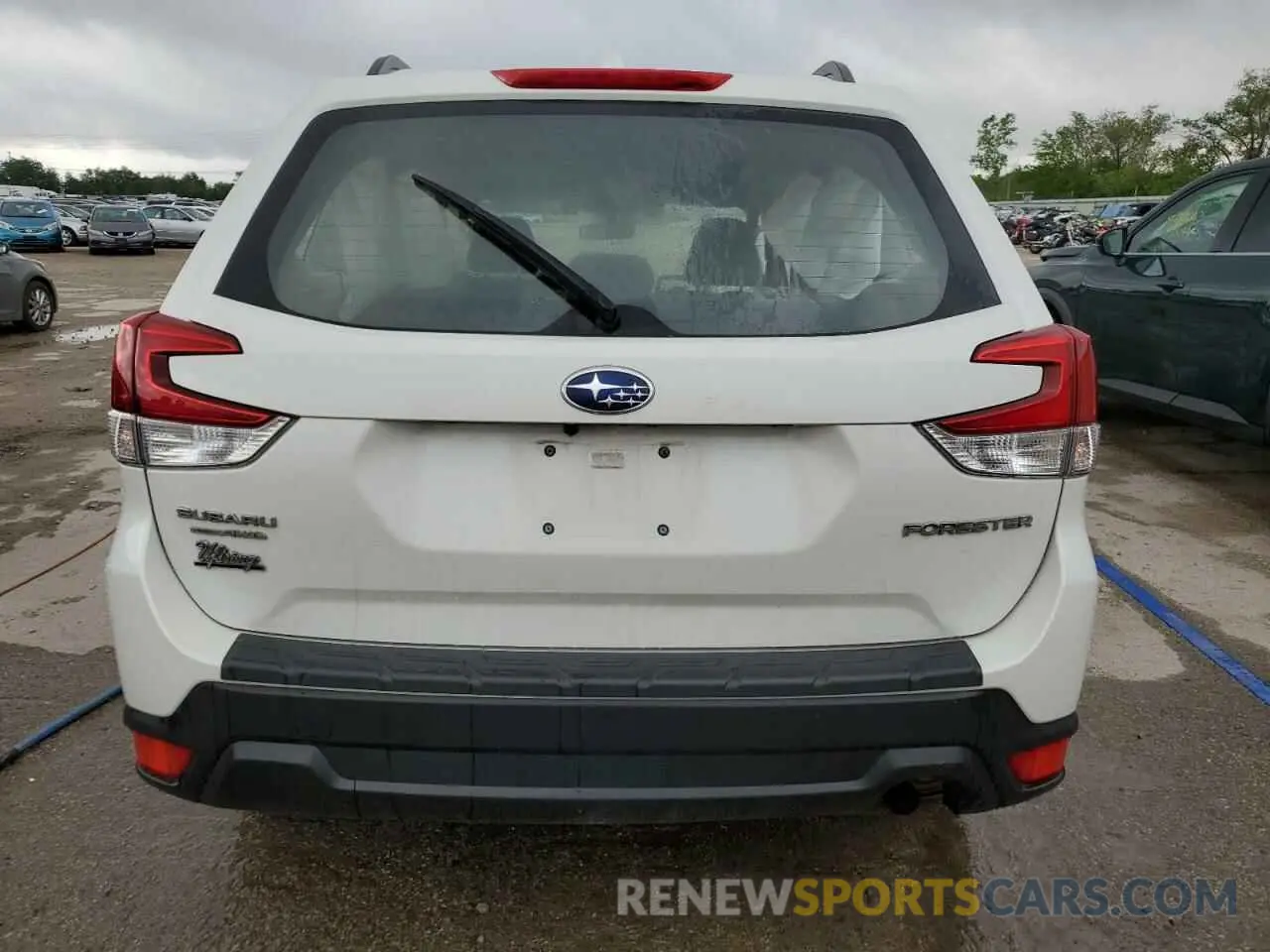 6 Photograph of a damaged car JF2SKACC8KH408248 SUBARU FORESTER 2019