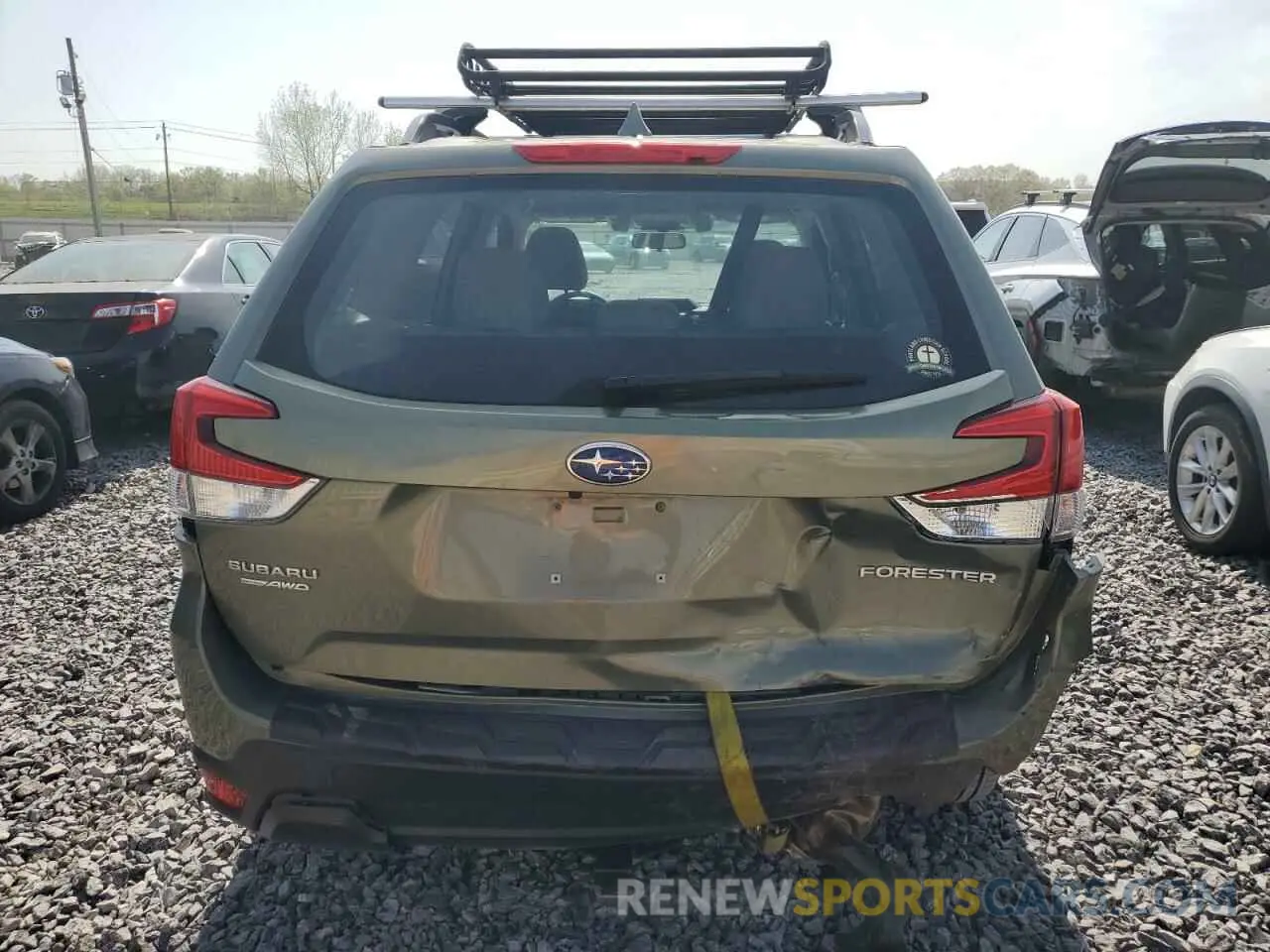 6 Photograph of a damaged car JF2SKACC8KH462438 SUBARU FORESTER 2019