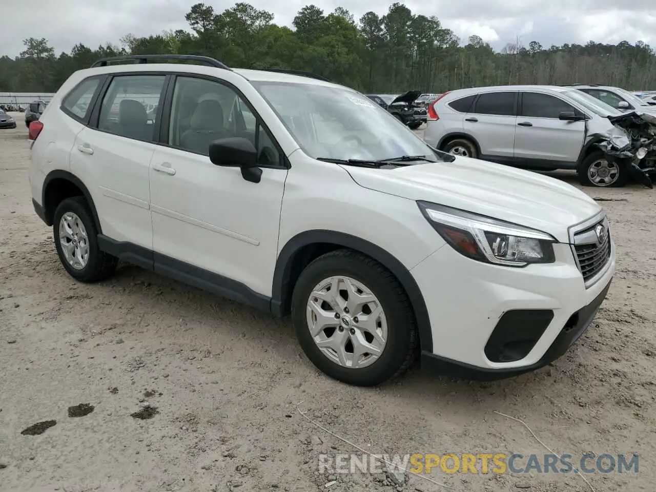 4 Photograph of a damaged car JF2SKACC8KH465629 SUBARU FORESTER 2019