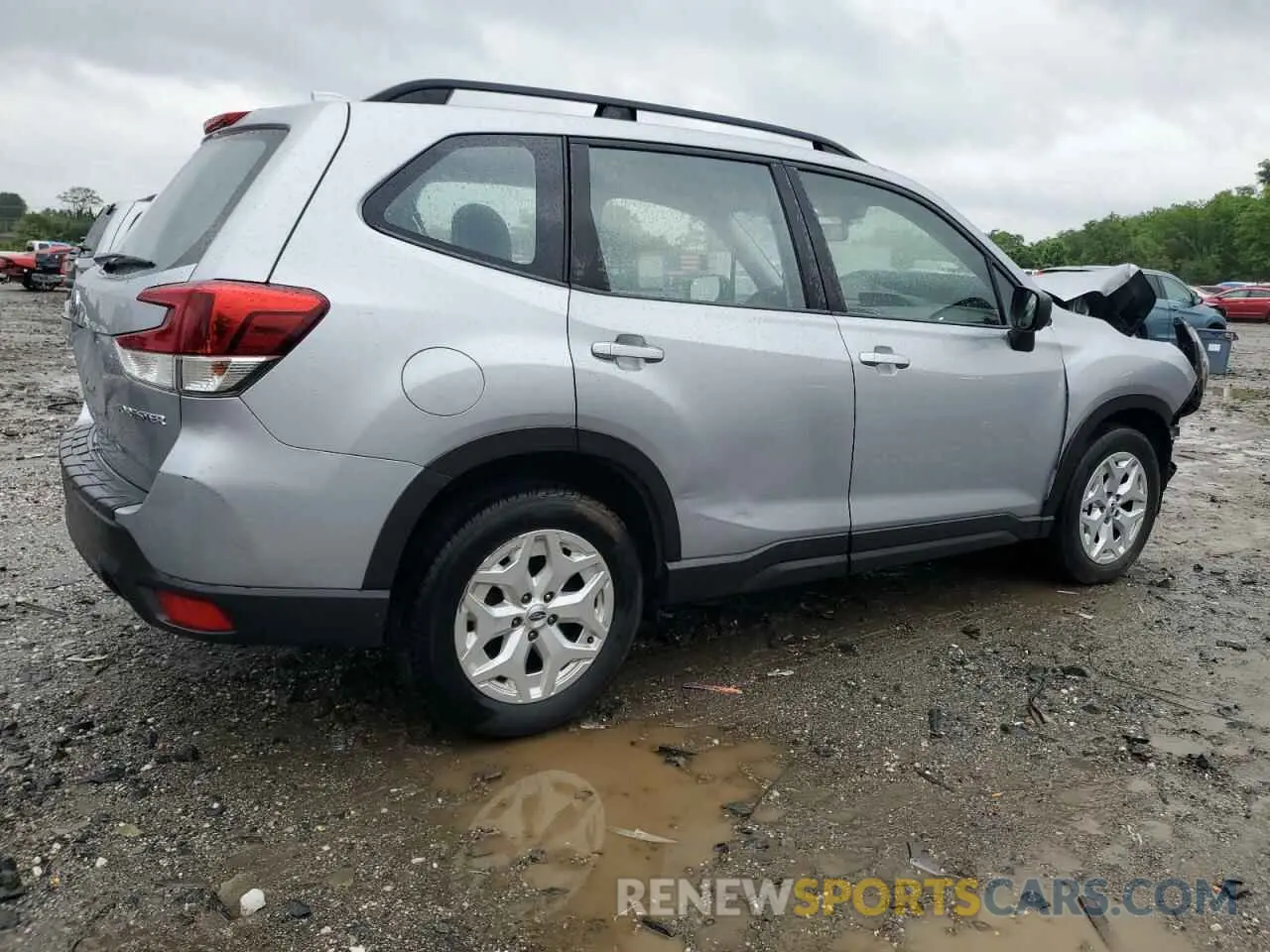 3 Photograph of a damaged car JF2SKACC8KH474220 SUBARU FORESTER 2019