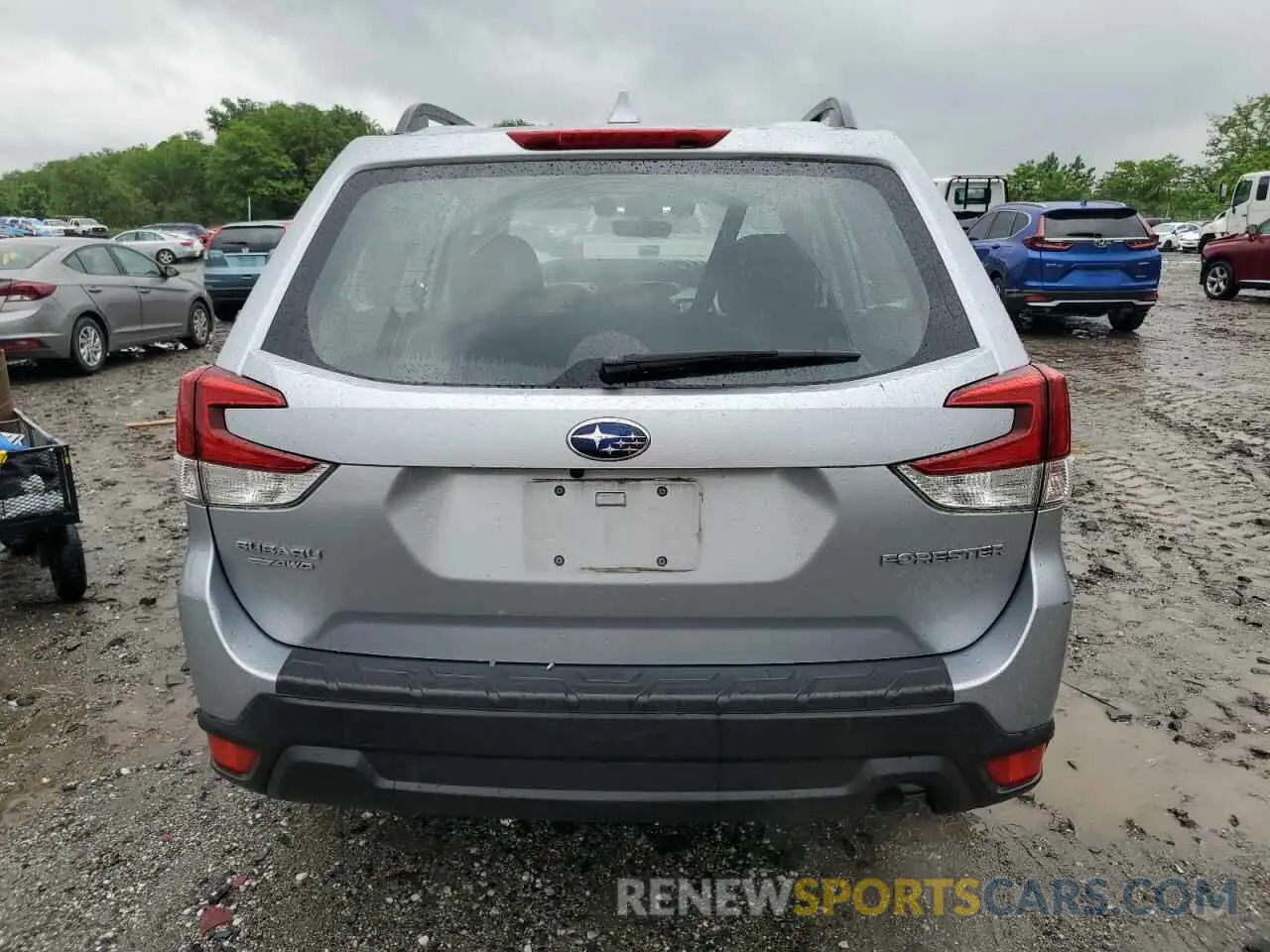 6 Photograph of a damaged car JF2SKACC8KH474220 SUBARU FORESTER 2019