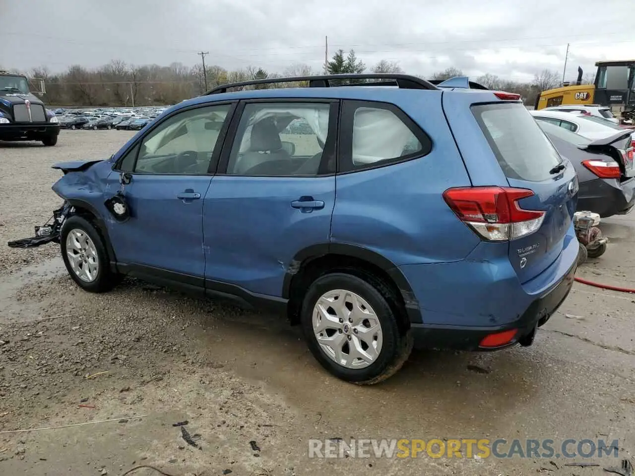 2 Photograph of a damaged car JF2SKACC8KH487789 SUBARU FORESTER 2019