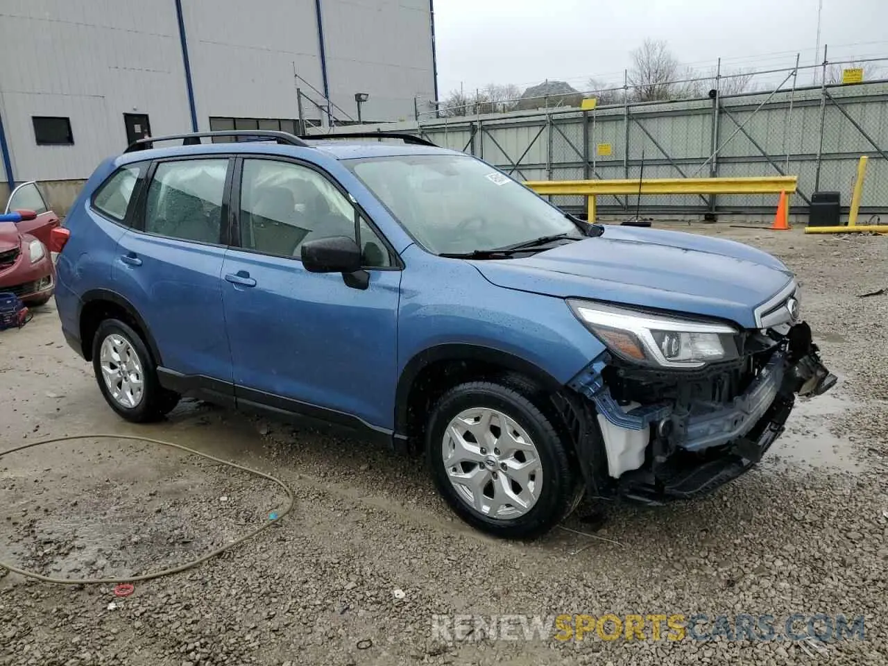 4 Photograph of a damaged car JF2SKACC8KH487789 SUBARU FORESTER 2019