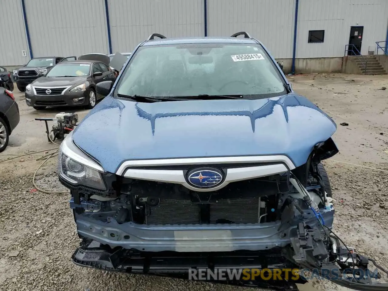 5 Photograph of a damaged car JF2SKACC8KH487789 SUBARU FORESTER 2019