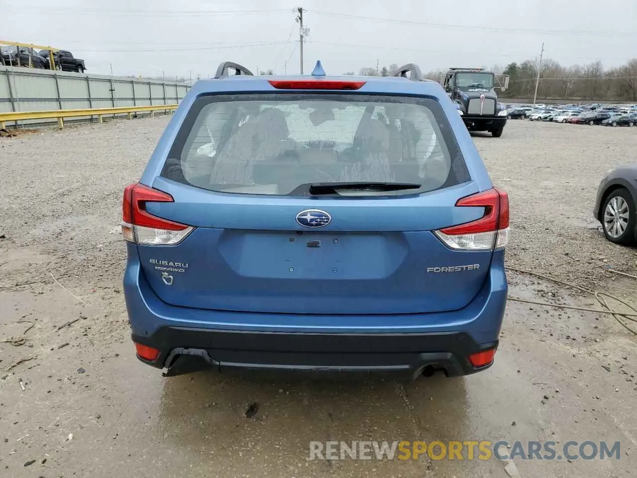 6 Photograph of a damaged car JF2SKACC8KH487789 SUBARU FORESTER 2019