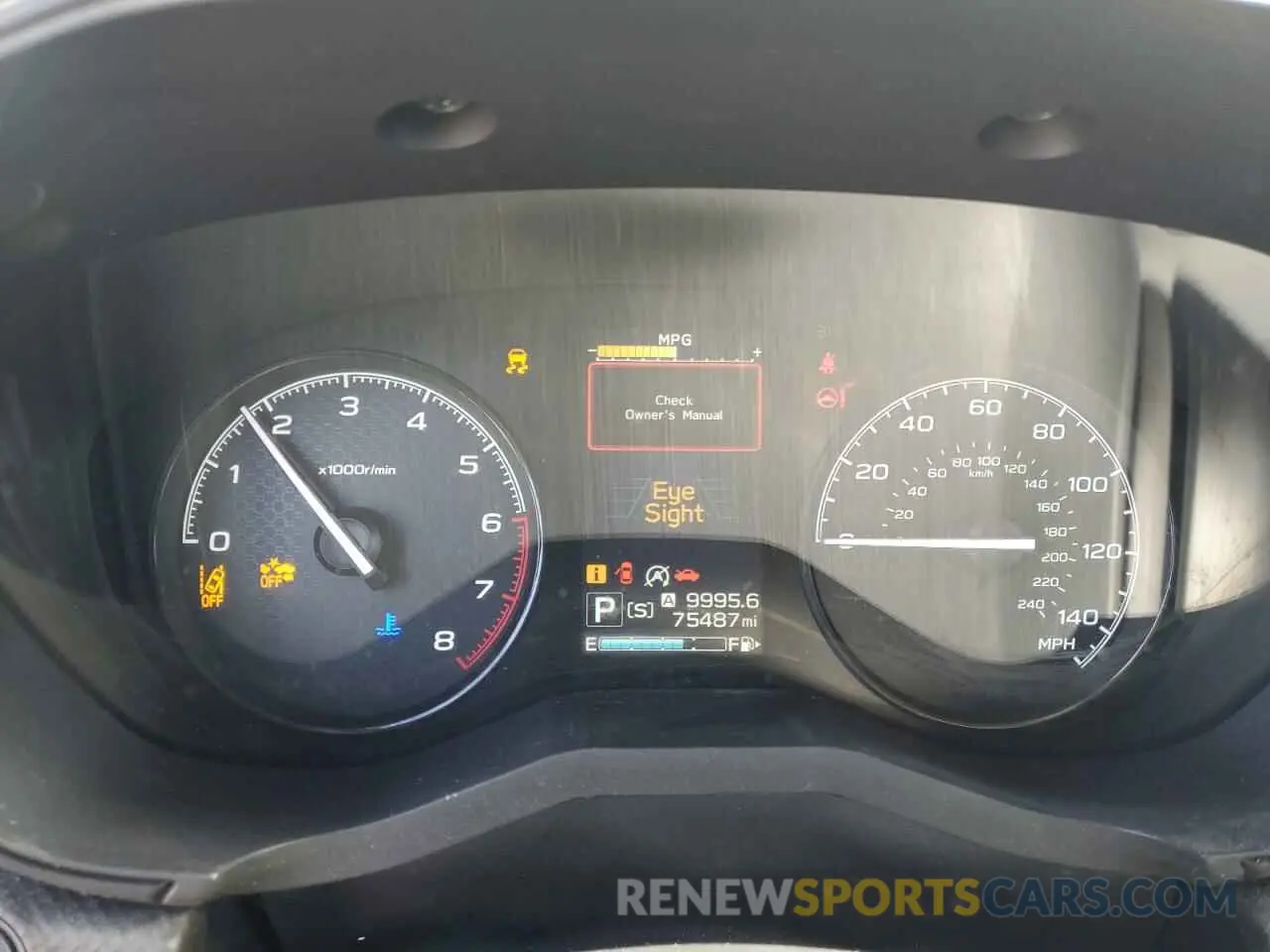 9 Photograph of a damaged car JF2SKACC8KH490580 SUBARU FORESTER 2019