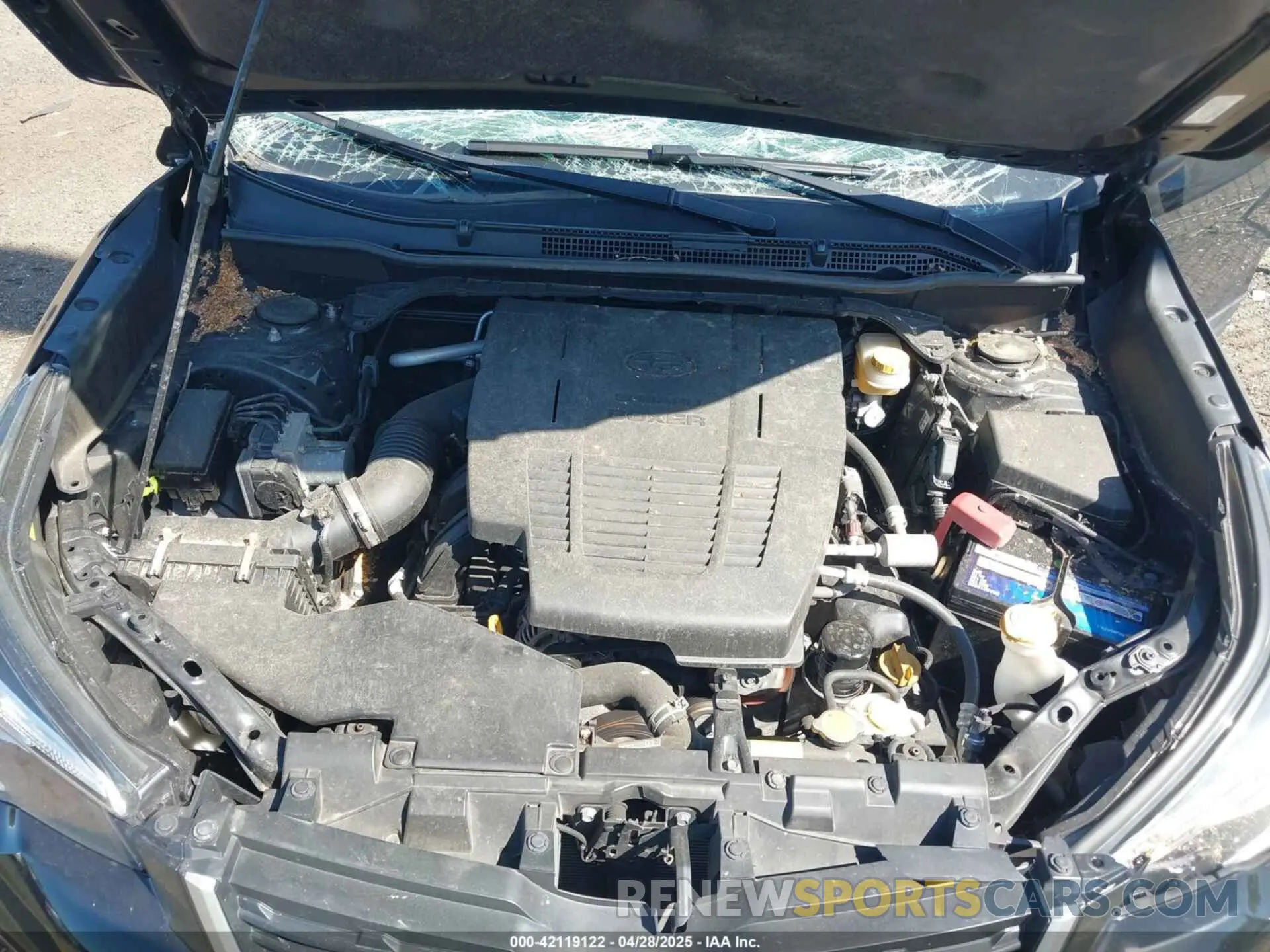 10 Photograph of a damaged car JF2SKACC8KH508138 SUBARU FORESTER 2019