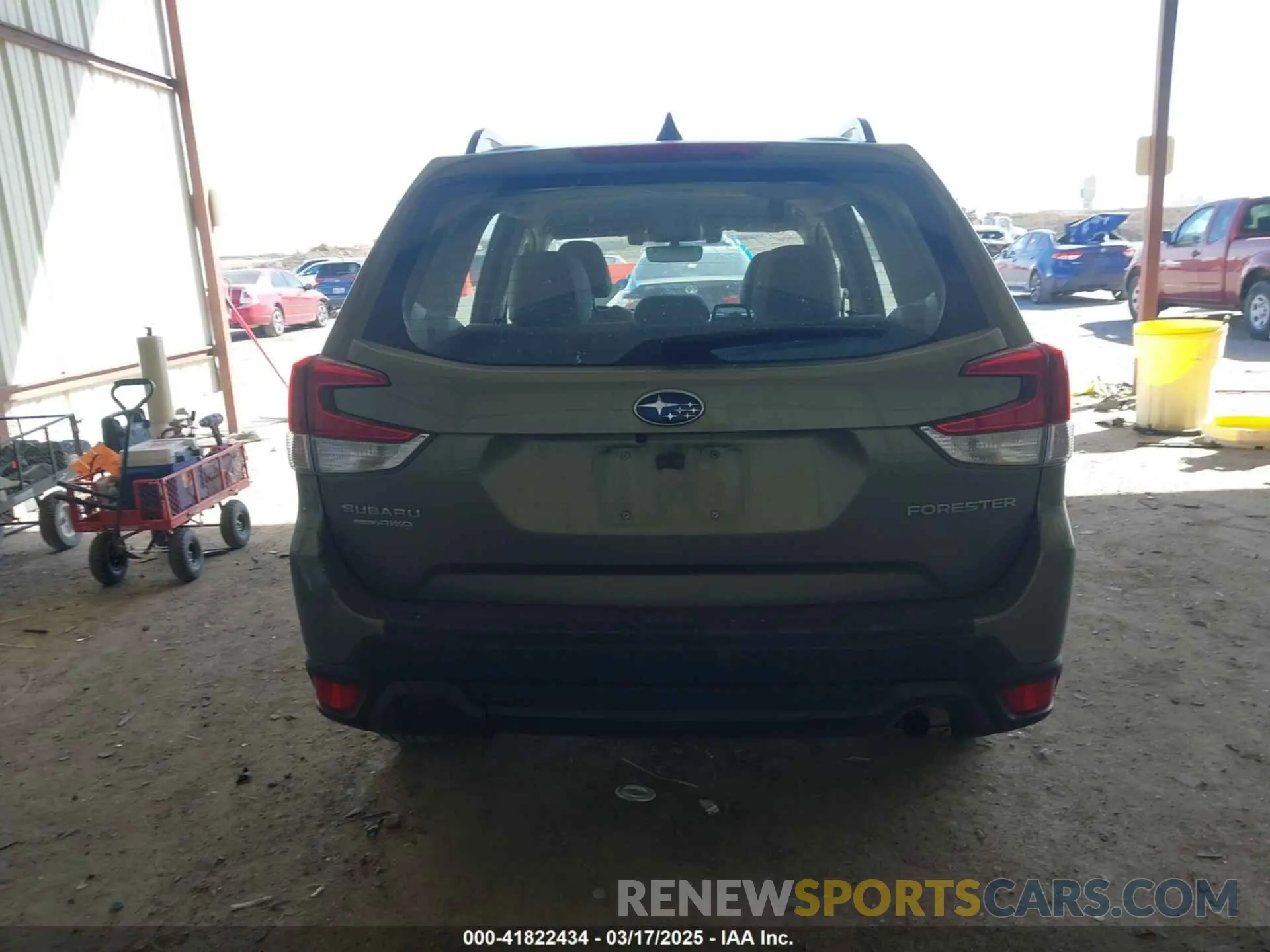 16 Photograph of a damaged car JF2SKACC9KH400983 SUBARU FORESTER 2019