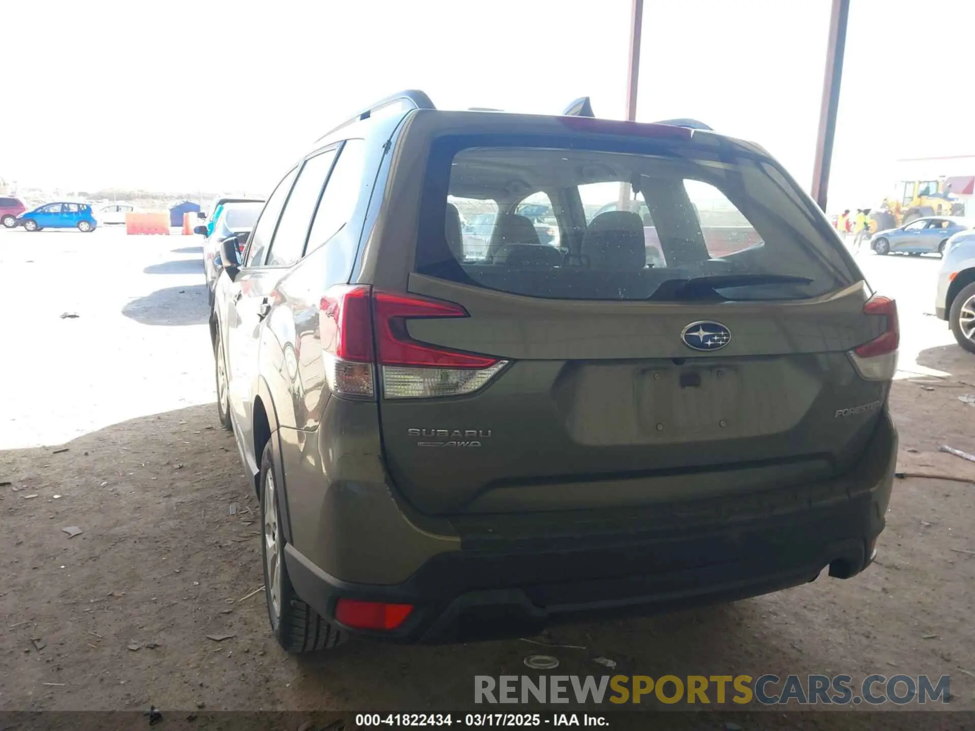 3 Photograph of a damaged car JF2SKACC9KH400983 SUBARU FORESTER 2019