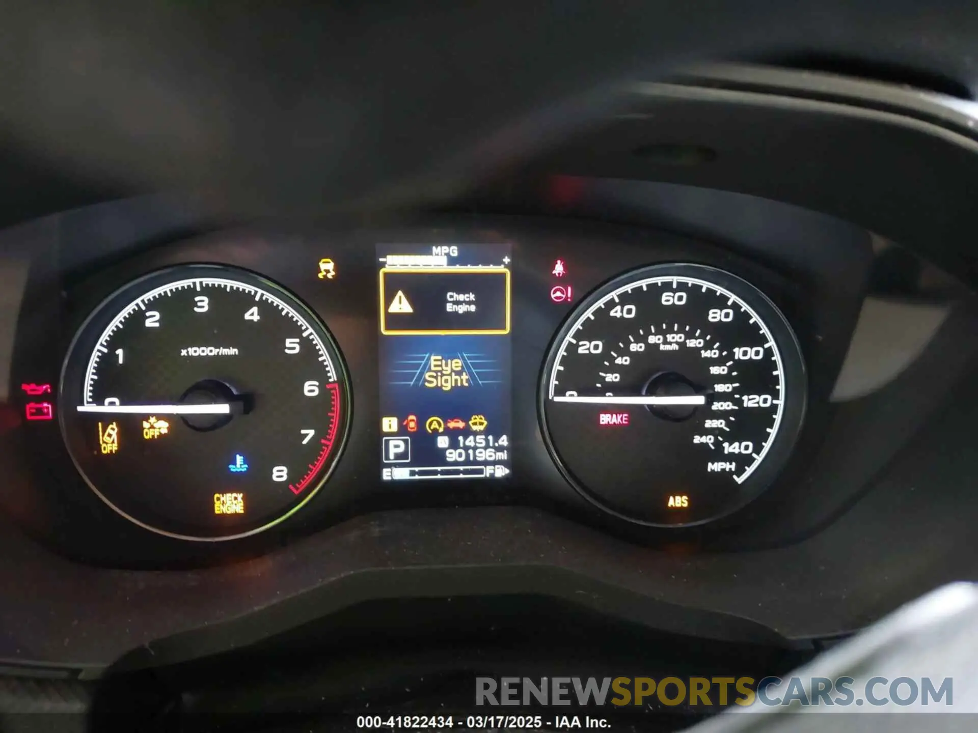 7 Photograph of a damaged car JF2SKACC9KH400983 SUBARU FORESTER 2019
