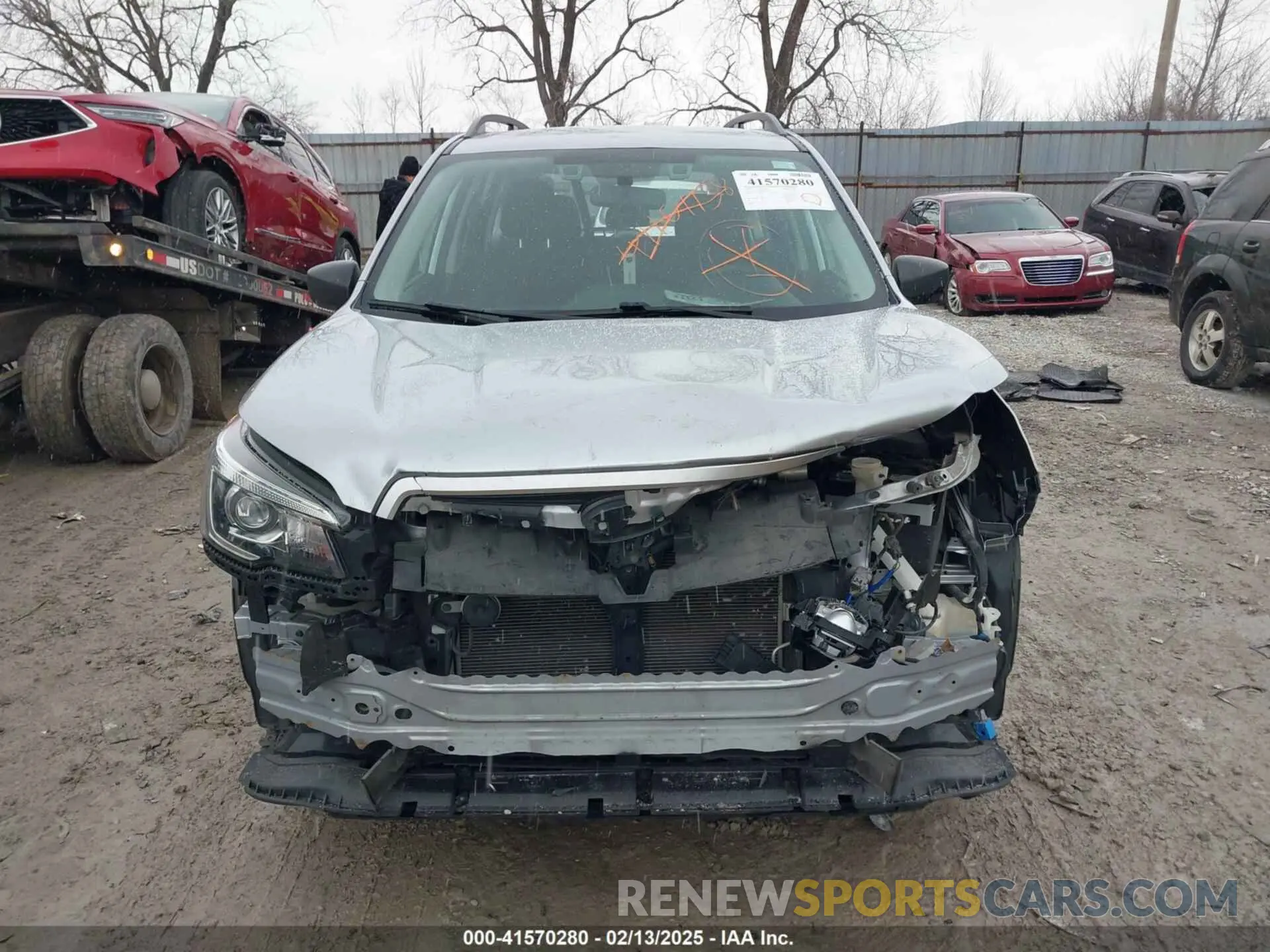 12 Photograph of a damaged car JF2SKACC9KH439492 SUBARU FORESTER 2019