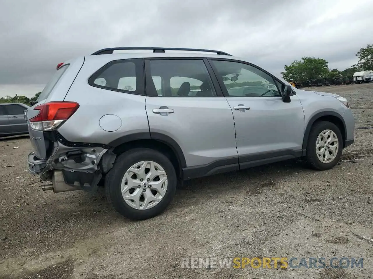 3 Photograph of a damaged car JF2SKACC9KH443011 SUBARU FORESTER 2019