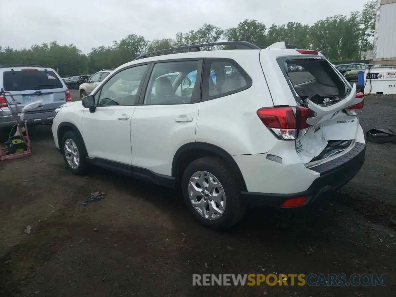 2 Photograph of a damaged car JF2SKACC9KH460665 SUBARU FORESTER 2019
