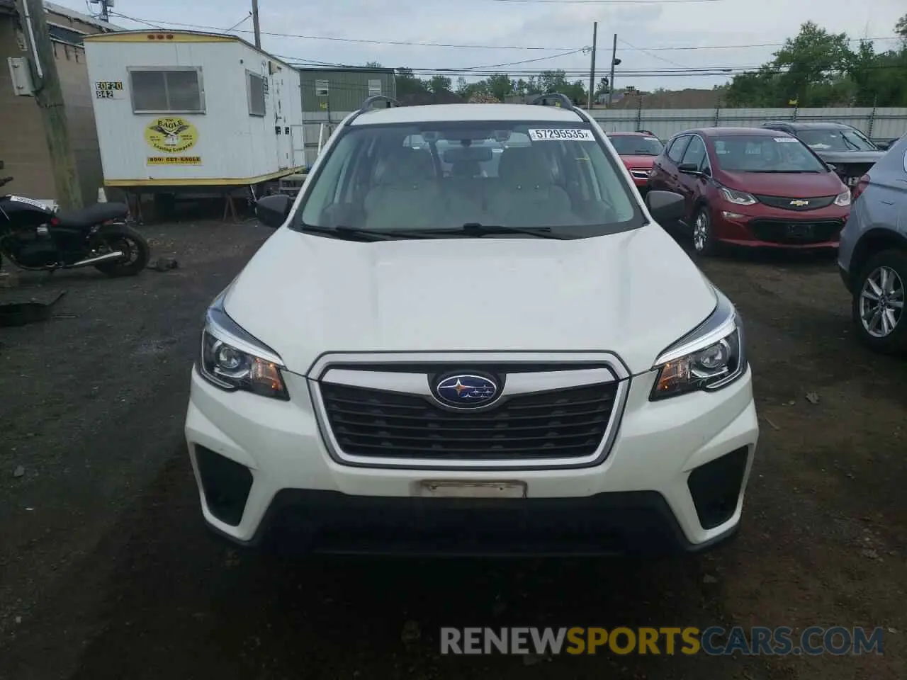 5 Photograph of a damaged car JF2SKACC9KH460665 SUBARU FORESTER 2019