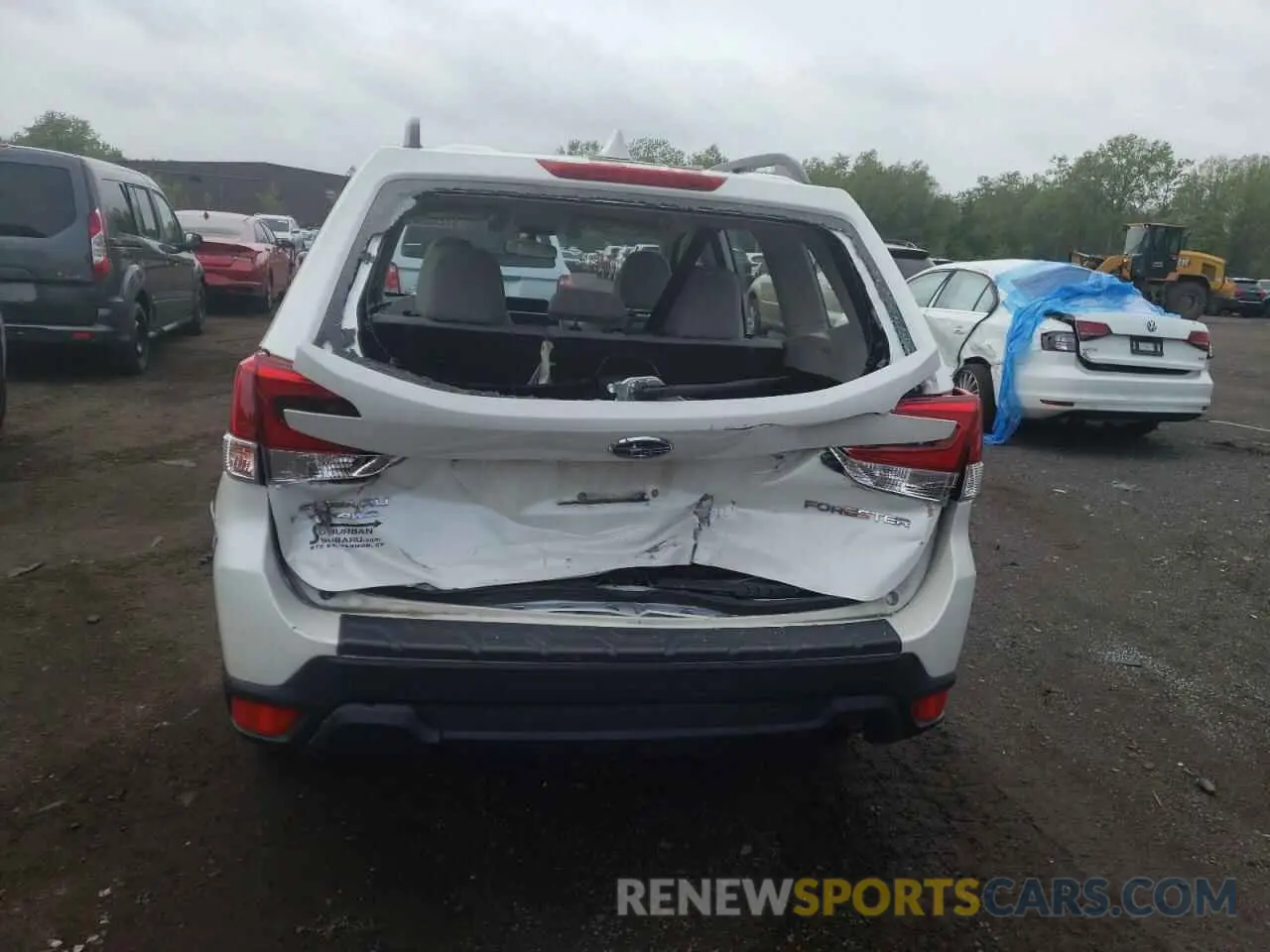 6 Photograph of a damaged car JF2SKACC9KH460665 SUBARU FORESTER 2019