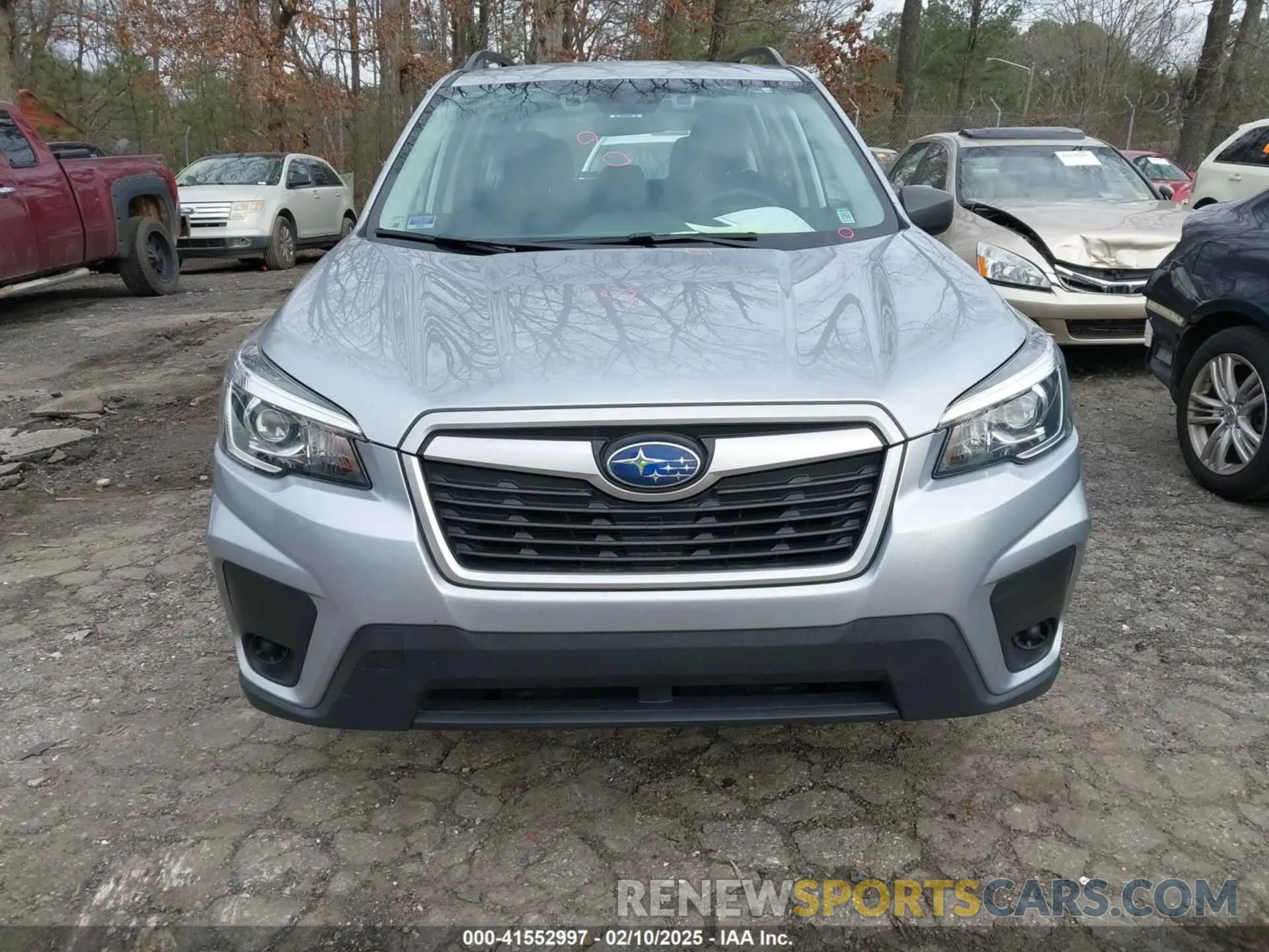 6 Photograph of a damaged car JF2SKACC9KH548793 SUBARU FORESTER 2019