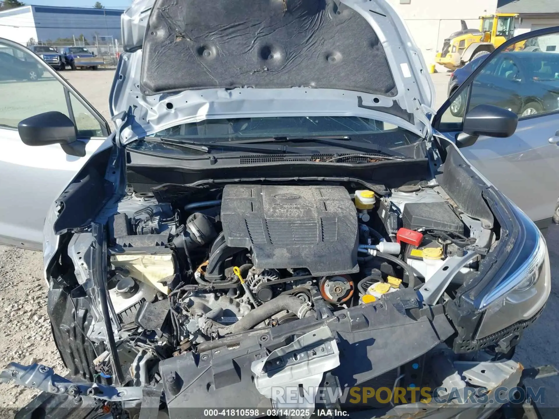 10 Photograph of a damaged car JF2SKACCXKH410907 SUBARU FORESTER 2019
