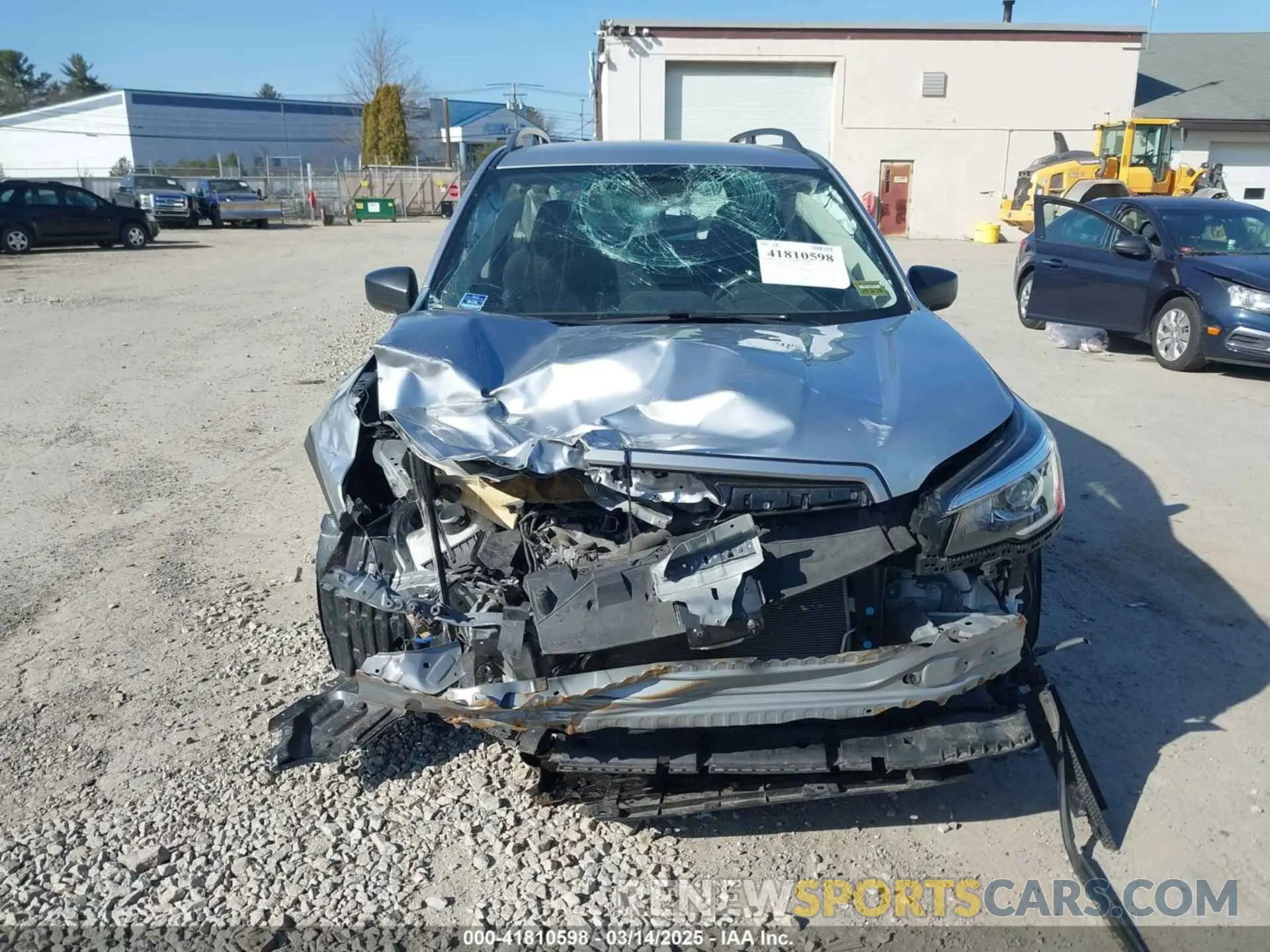 12 Photograph of a damaged car JF2SKACCXKH410907 SUBARU FORESTER 2019