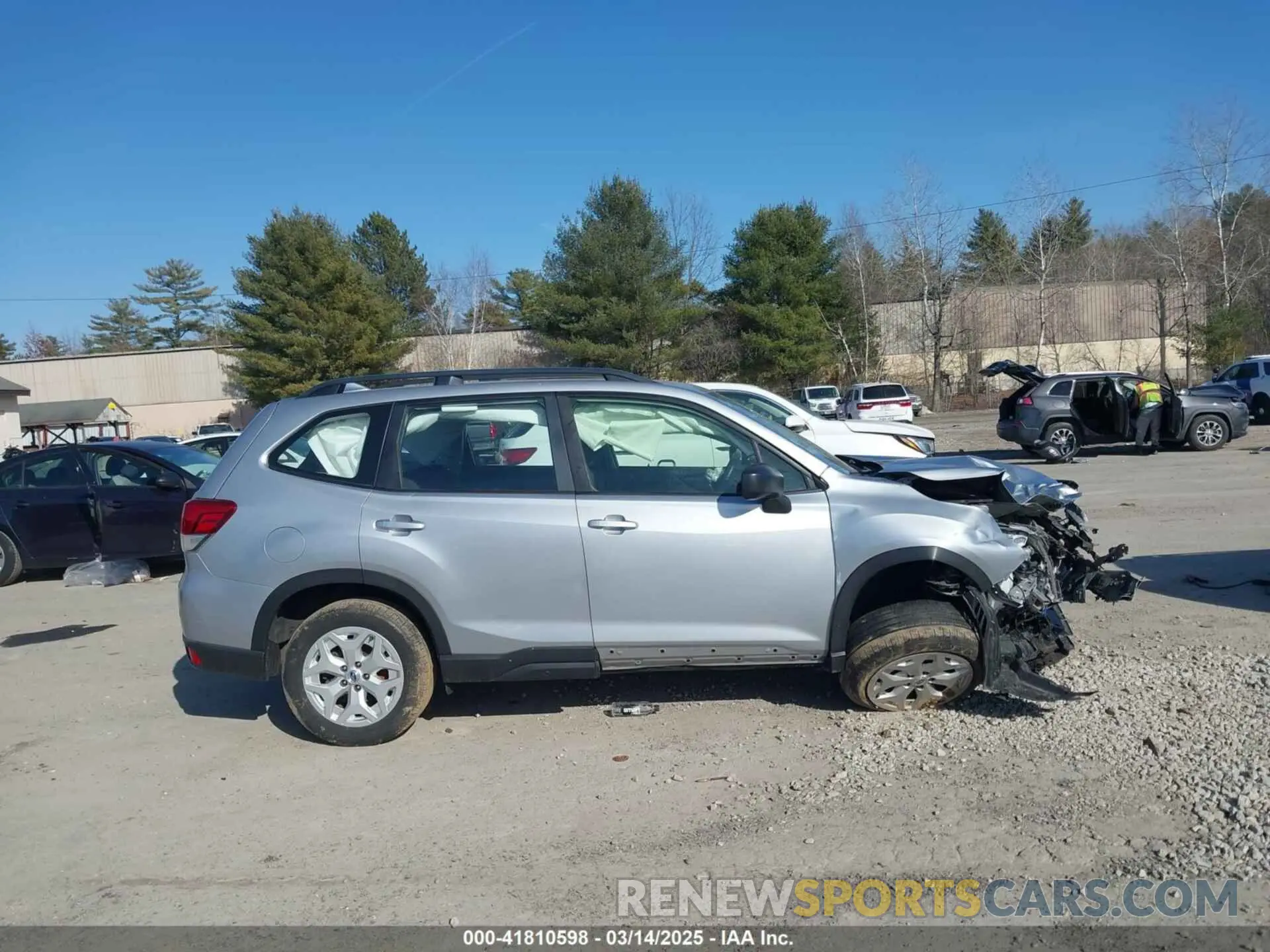 13 Photograph of a damaged car JF2SKACCXKH410907 SUBARU FORESTER 2019