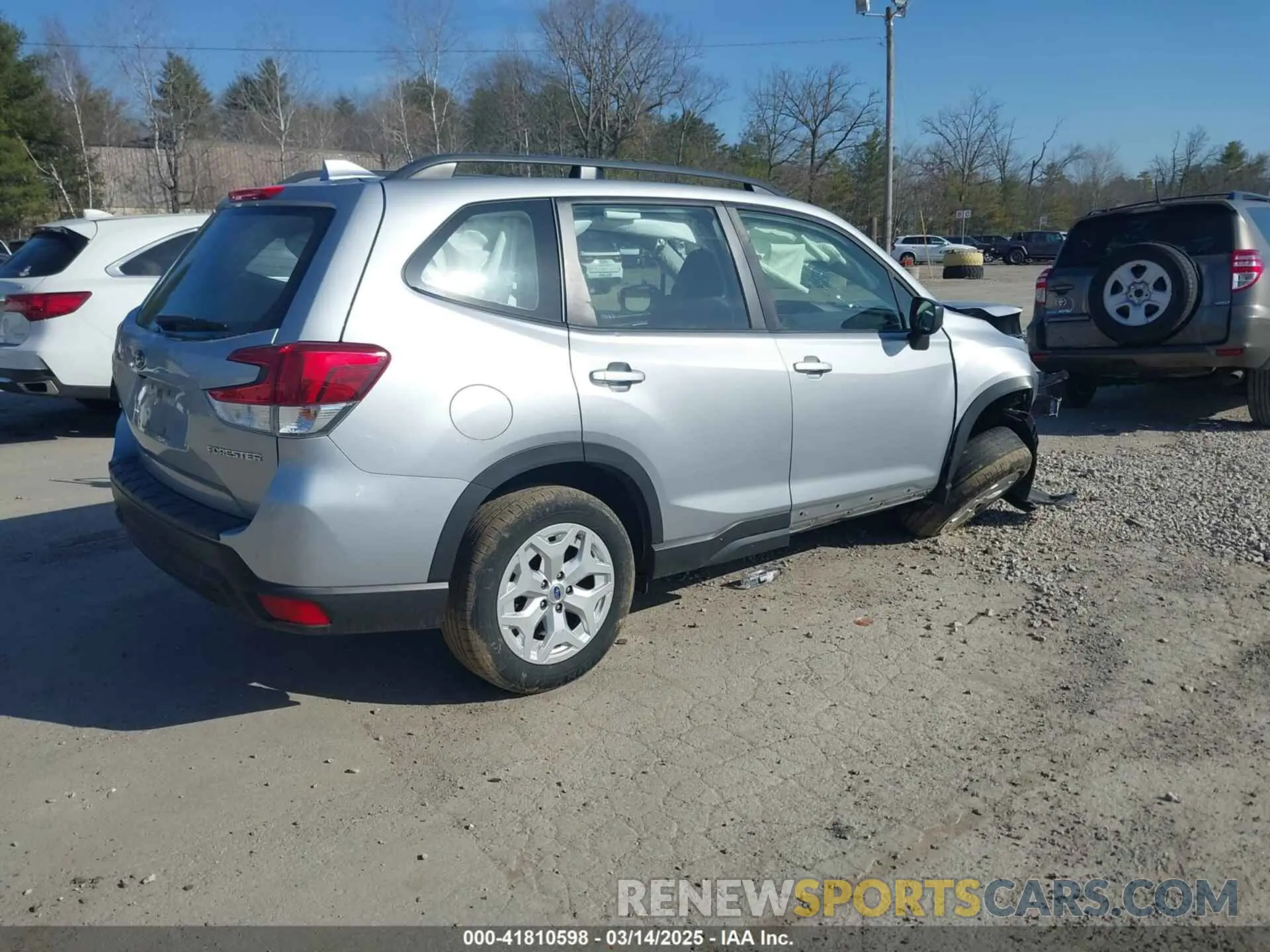 4 Photograph of a damaged car JF2SKACCXKH410907 SUBARU FORESTER 2019