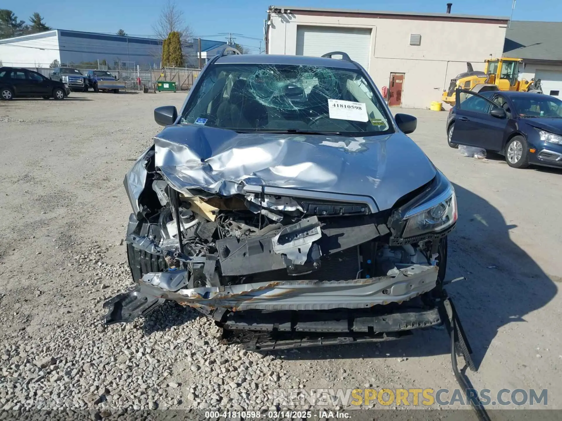 6 Photograph of a damaged car JF2SKACCXKH410907 SUBARU FORESTER 2019