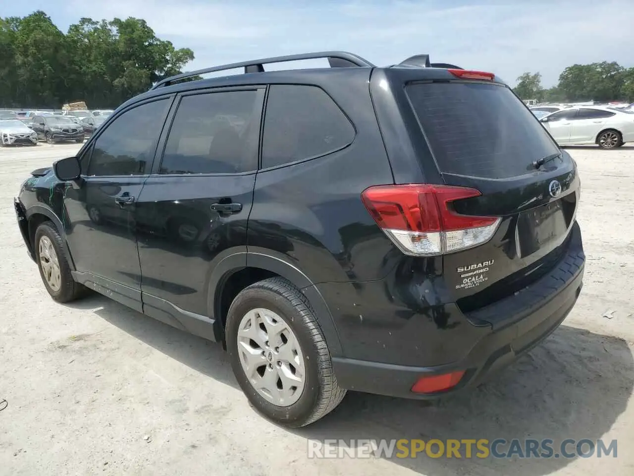 2 Photograph of a damaged car JF2SKACCXKH458147 SUBARU FORESTER 2019