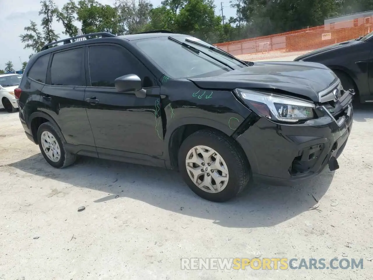 4 Photograph of a damaged car JF2SKACCXKH458147 SUBARU FORESTER 2019