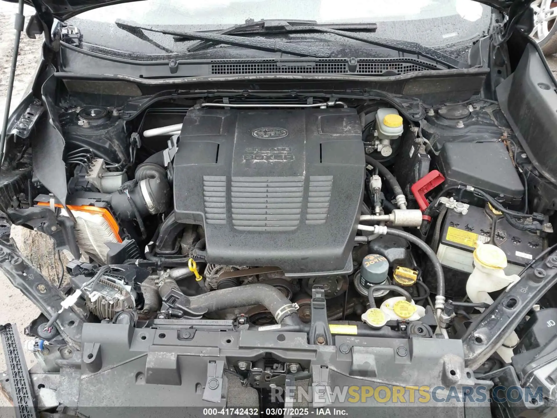 10 Photograph of a damaged car JF2SKAEC0KH463709 SUBARU FORESTER 2019