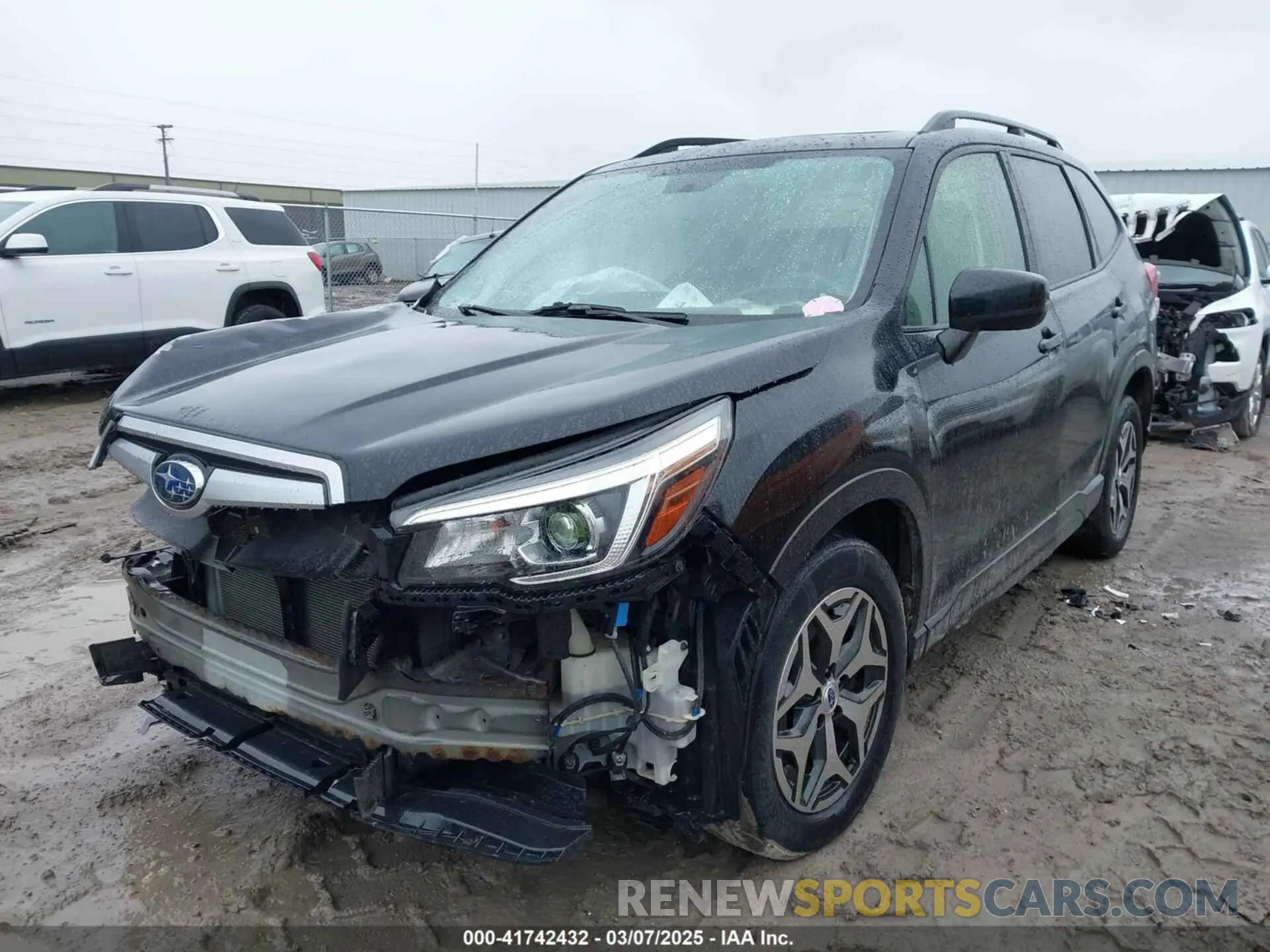 2 Photograph of a damaged car JF2SKAEC0KH463709 SUBARU FORESTER 2019