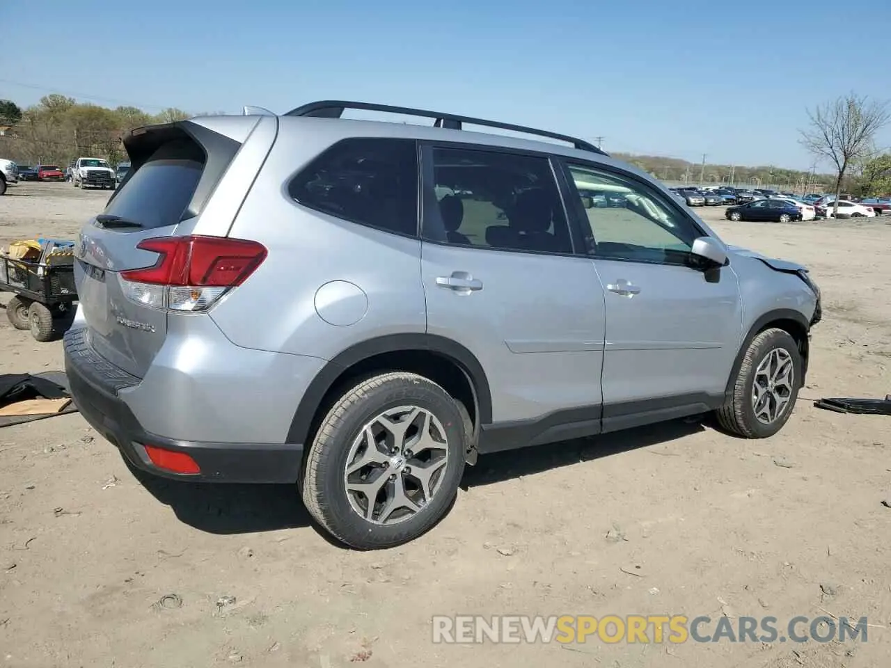 3 Photograph of a damaged car JF2SKAEC0KH493535 SUBARU FORESTER 2019