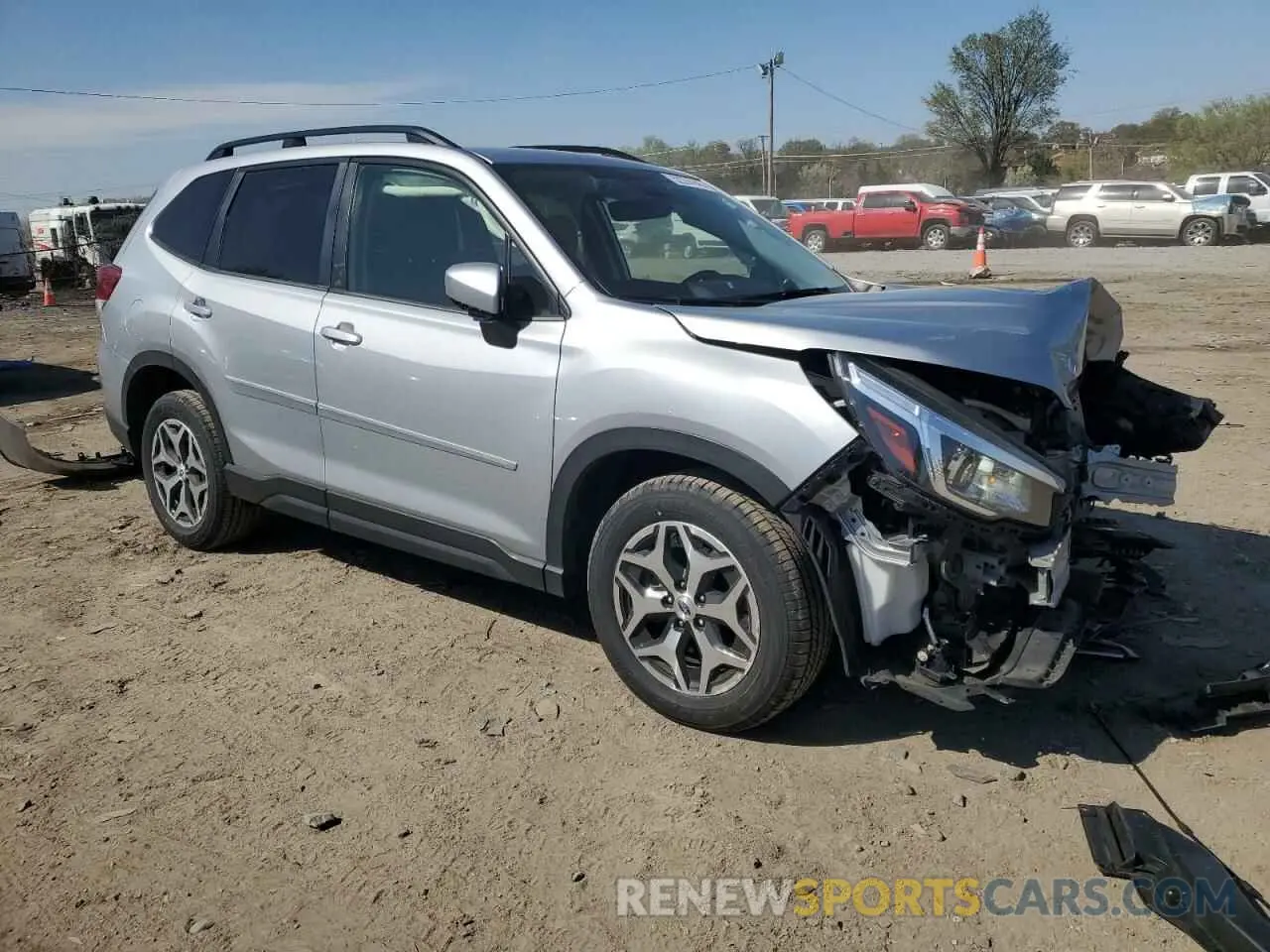 4 Photograph of a damaged car JF2SKAEC0KH493535 SUBARU FORESTER 2019