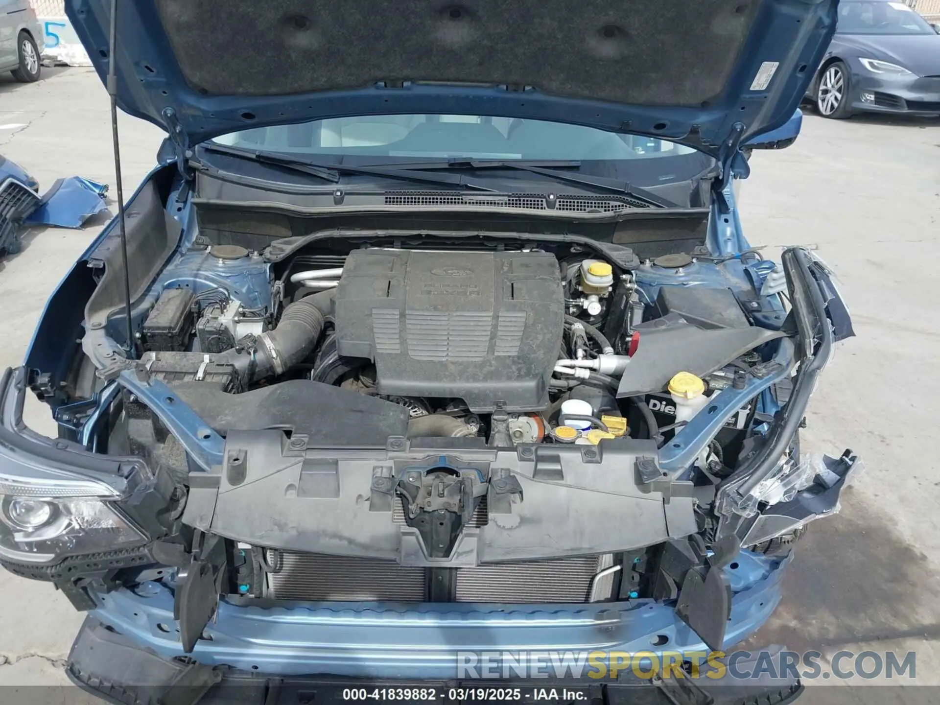 10 Photograph of a damaged car JF2SKAEC0KH522113 SUBARU FORESTER 2019