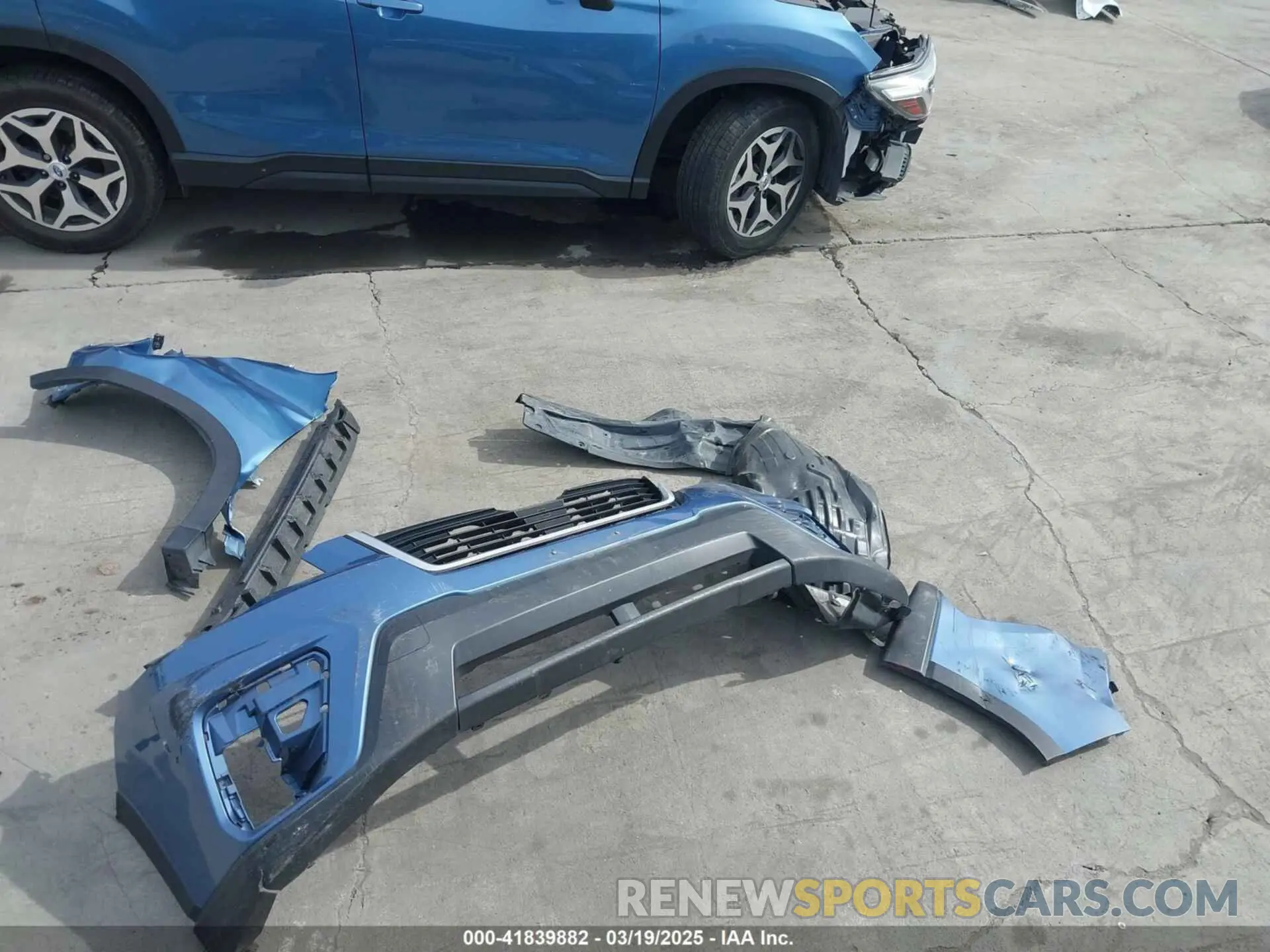 12 Photograph of a damaged car JF2SKAEC0KH522113 SUBARU FORESTER 2019