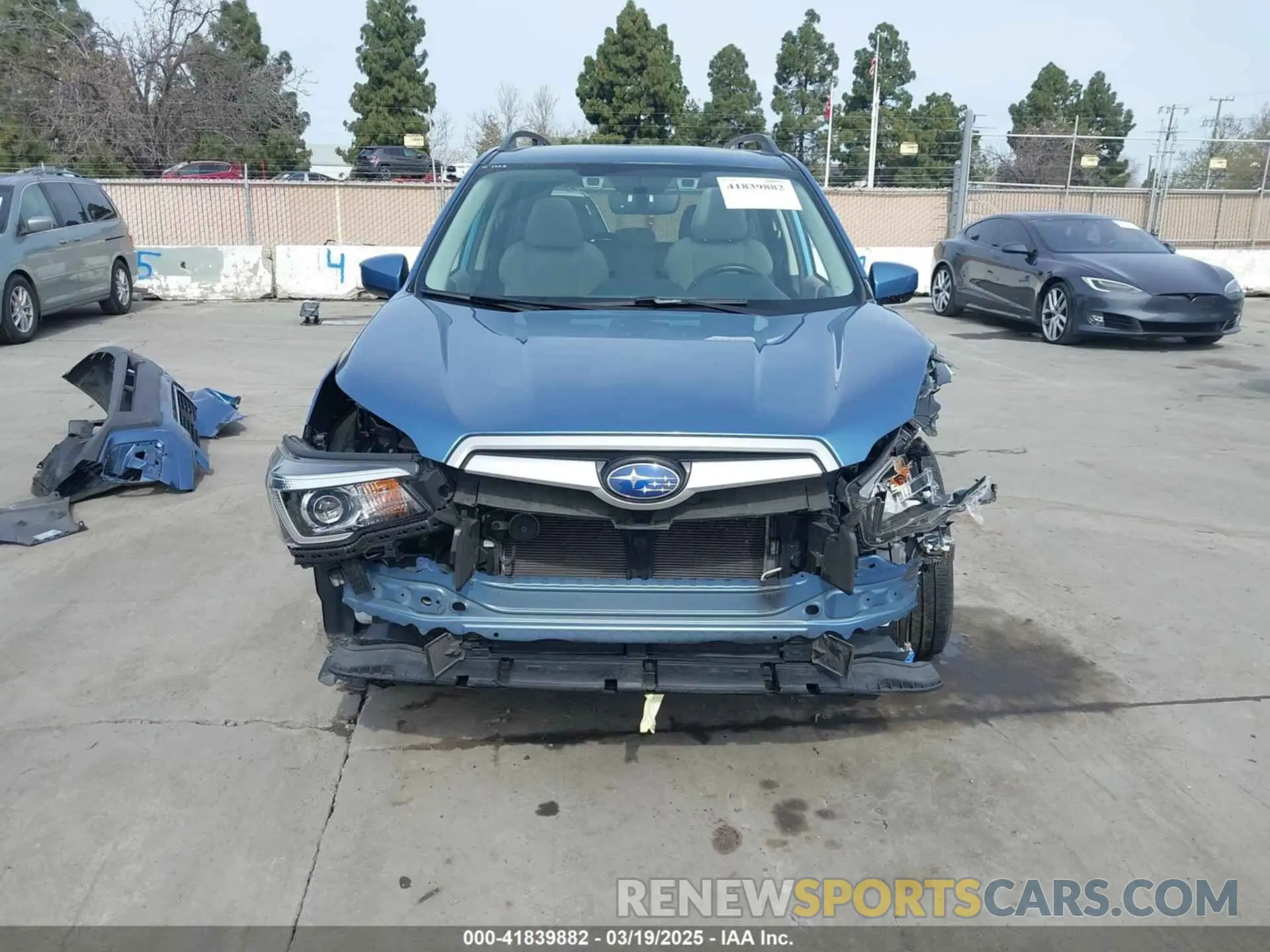 13 Photograph of a damaged car JF2SKAEC0KH522113 SUBARU FORESTER 2019