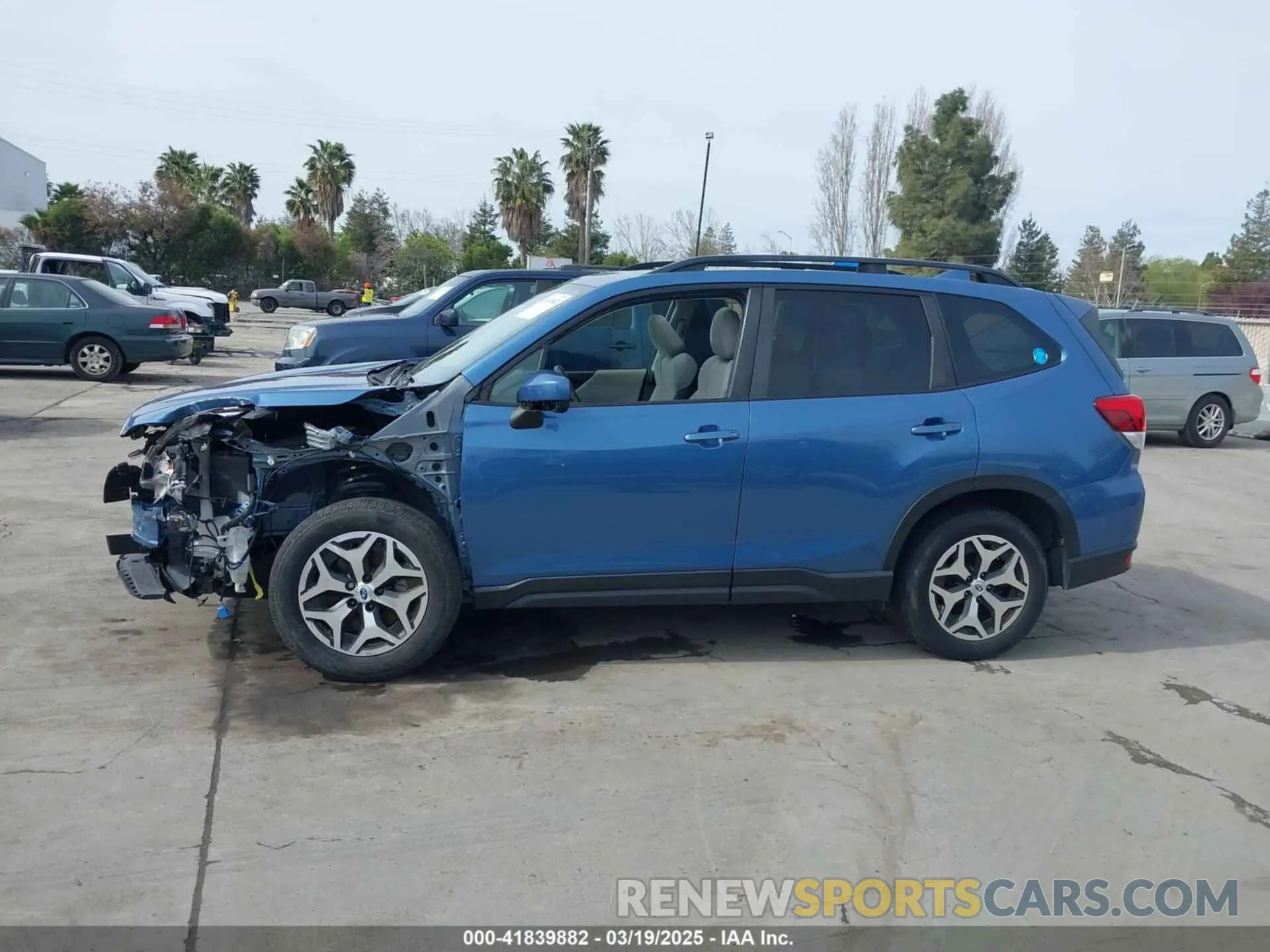 15 Photograph of a damaged car JF2SKAEC0KH522113 SUBARU FORESTER 2019