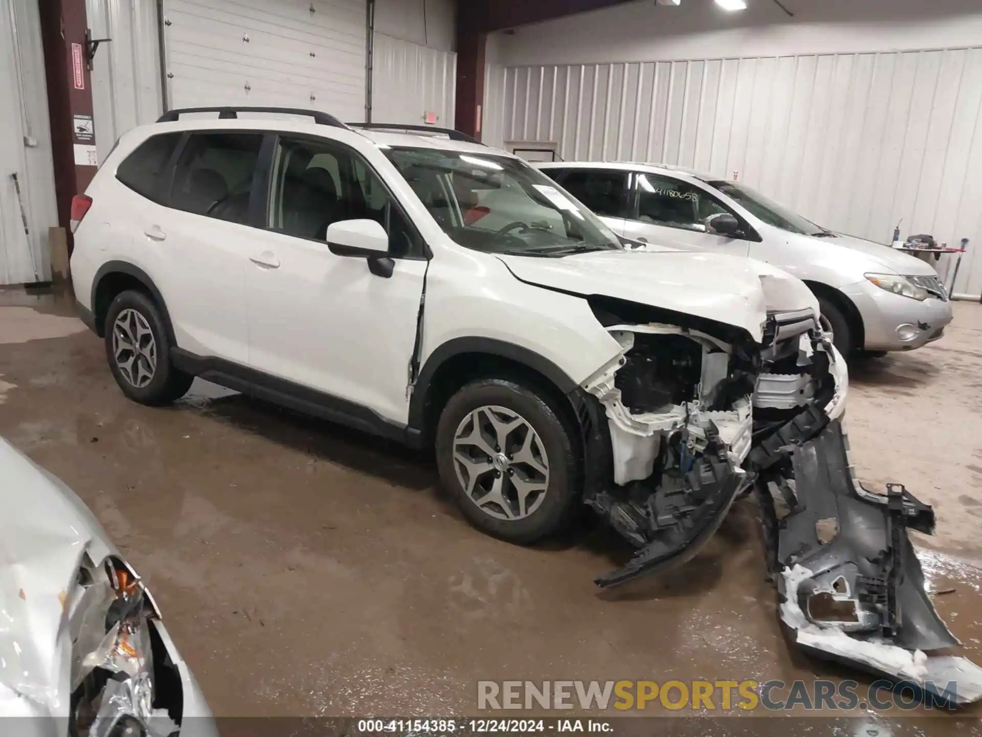 1 Photograph of a damaged car JF2SKAEC0KH547996 SUBARU FORESTER 2019