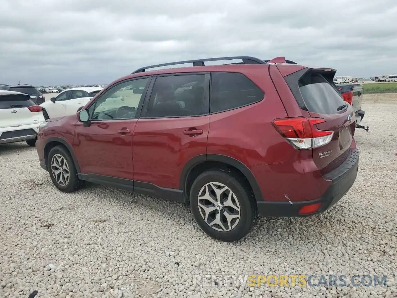 2 Photograph of a damaged car JF2SKAEC0KH594378 SUBARU FORESTER 2019