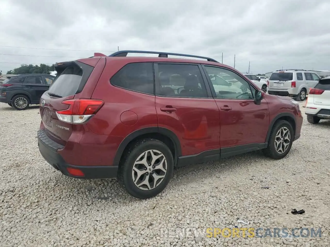 3 Photograph of a damaged car JF2SKAEC0KH594378 SUBARU FORESTER 2019