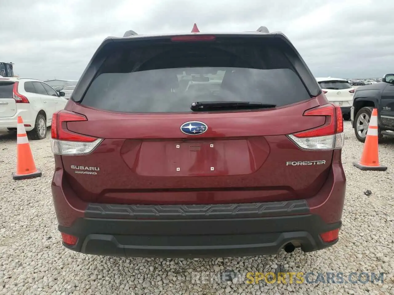 6 Photograph of a damaged car JF2SKAEC0KH594378 SUBARU FORESTER 2019