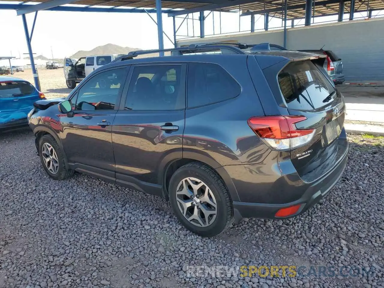 2 Photograph of a damaged car JF2SKAEC1KH412042 SUBARU FORESTER 2019