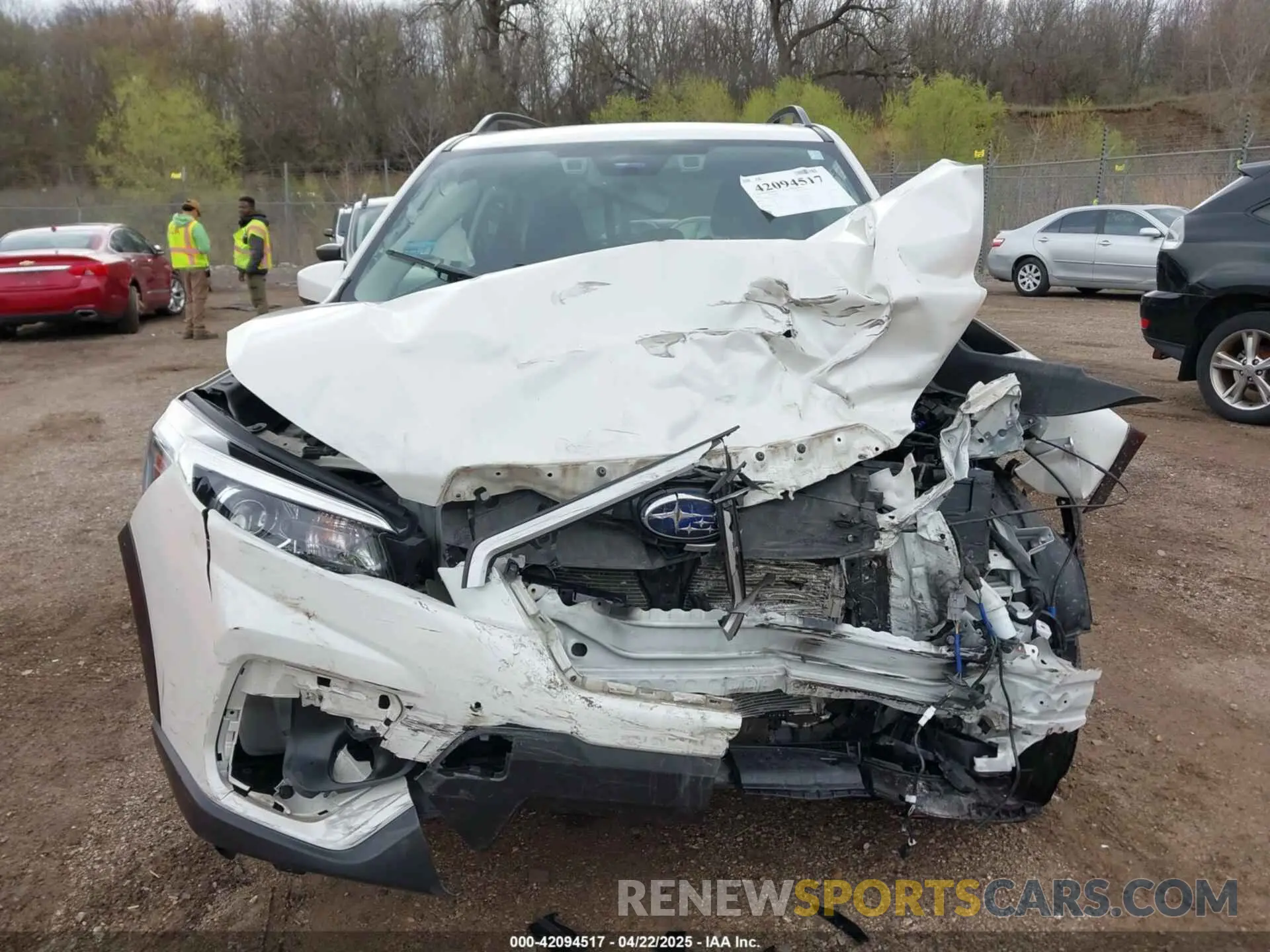 6 Photograph of a damaged car JF2SKAEC1KH447633 SUBARU FORESTER 2019