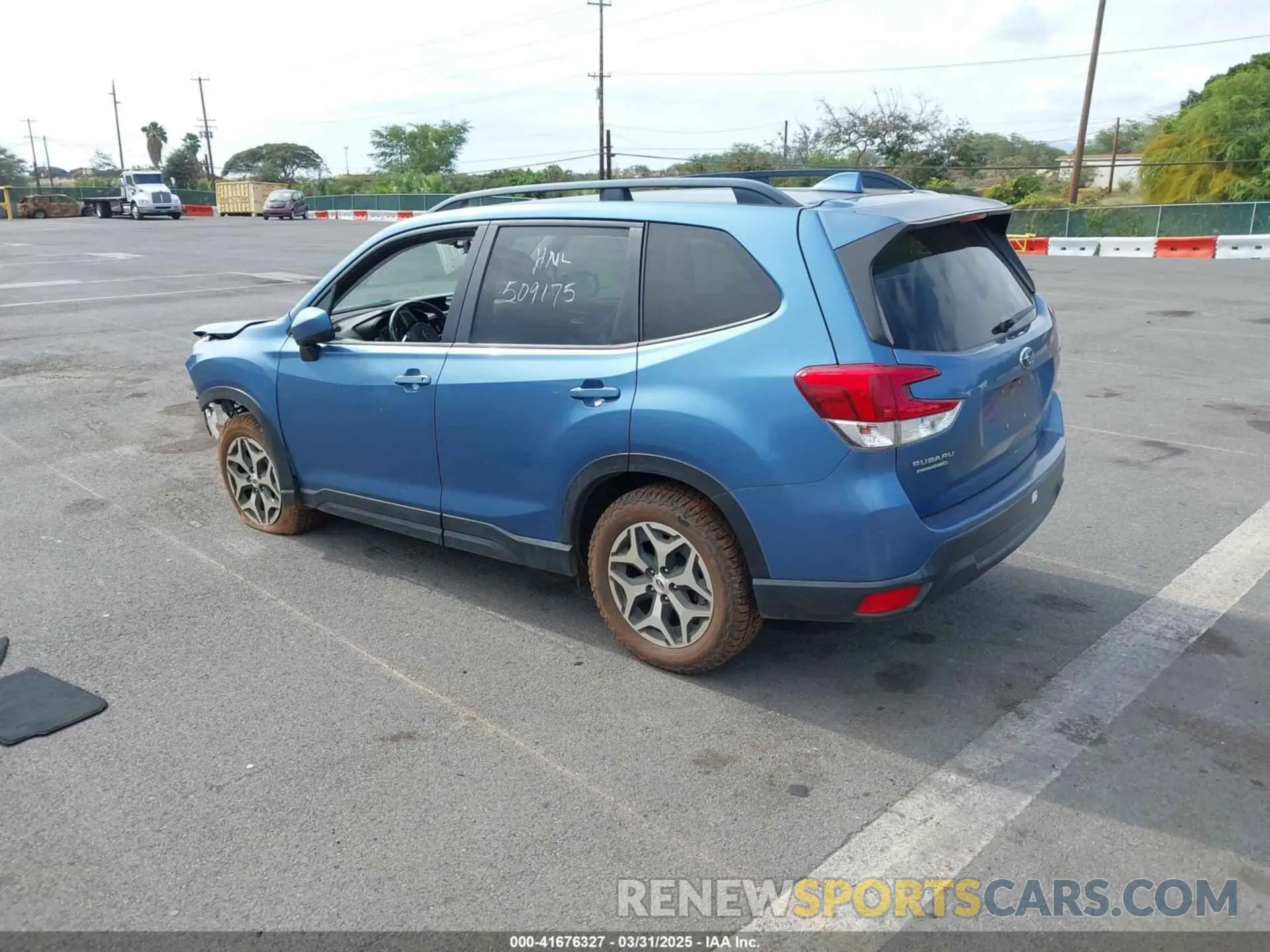 3 Photograph of a damaged car JF2SKAEC1KH509175 SUBARU FORESTER 2019