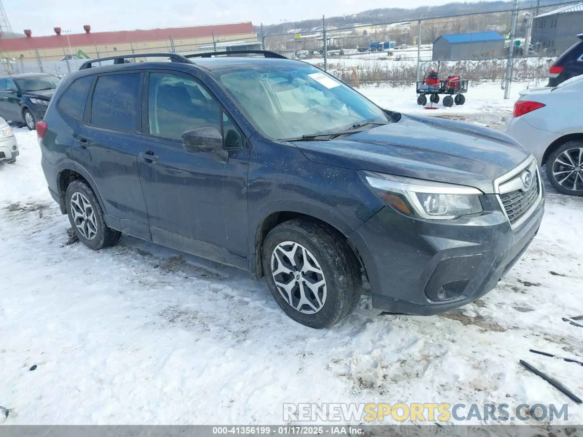 1 Photograph of a damaged car JF2SKAEC1KH568971 SUBARU FORESTER 2019